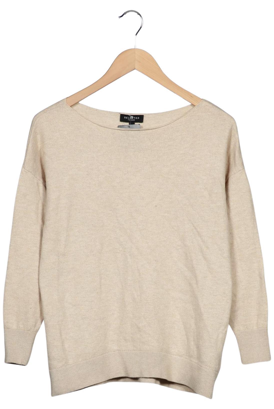 

Selected Damen Pullover, beige, Gr. 36