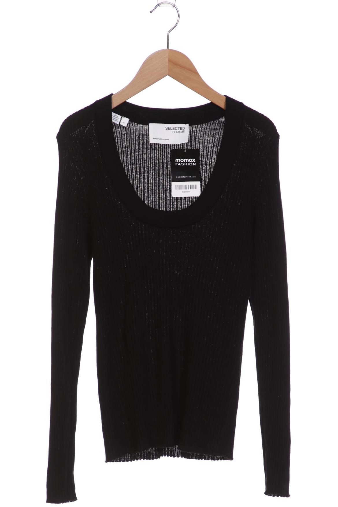 

SELECTED Damen Pullover, schwarz
