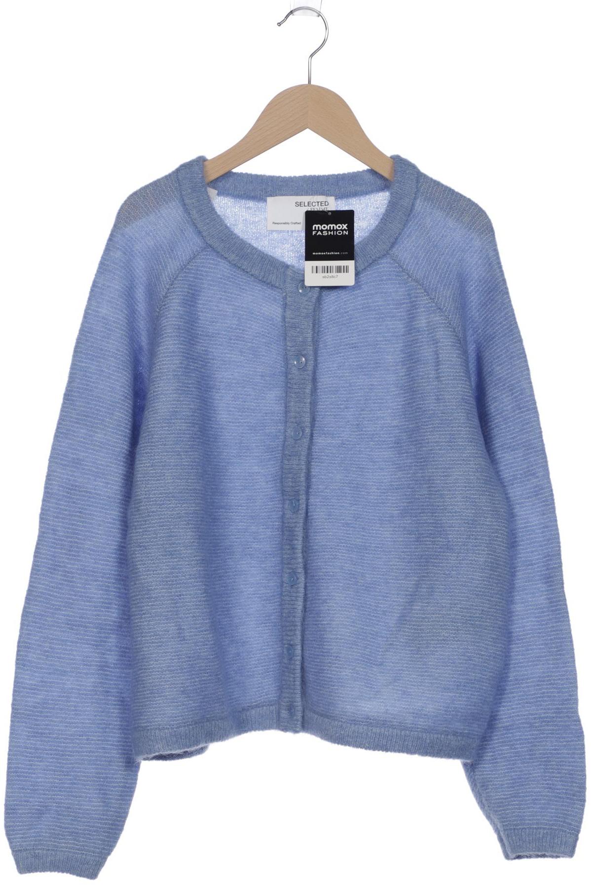 

Selected Damen Pullover, blau, Gr. 42