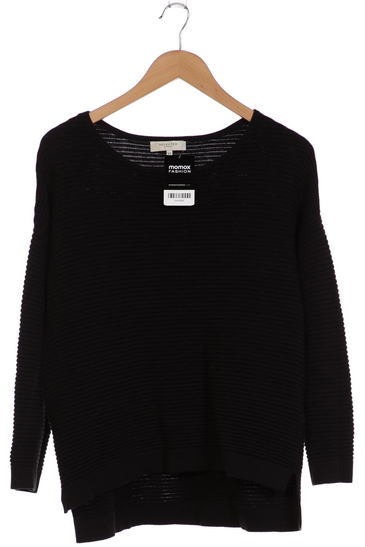 

Selected Damen Pullover, schwarz, Gr. 34