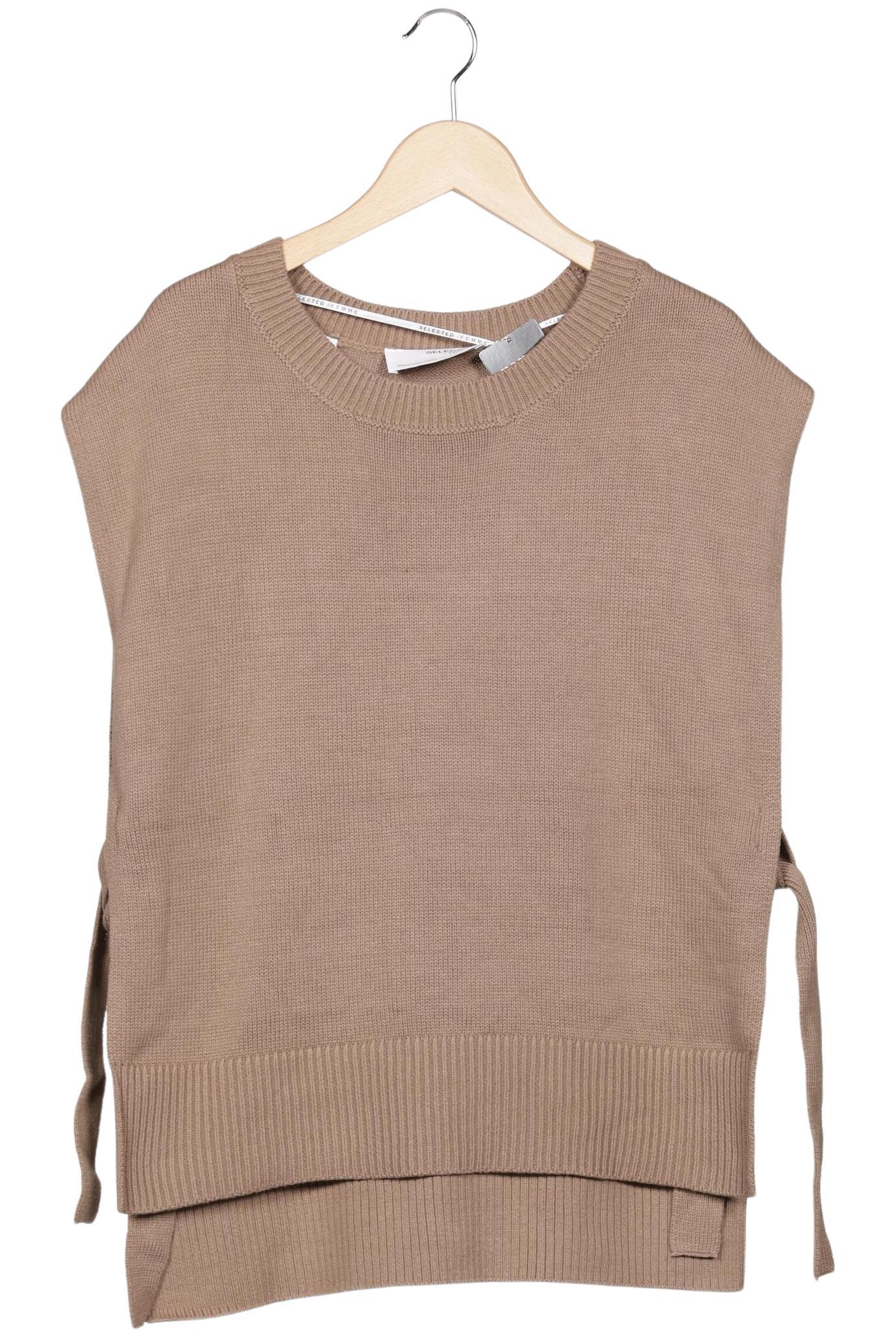 

Selected Damen Pullover, beige, Gr. 38