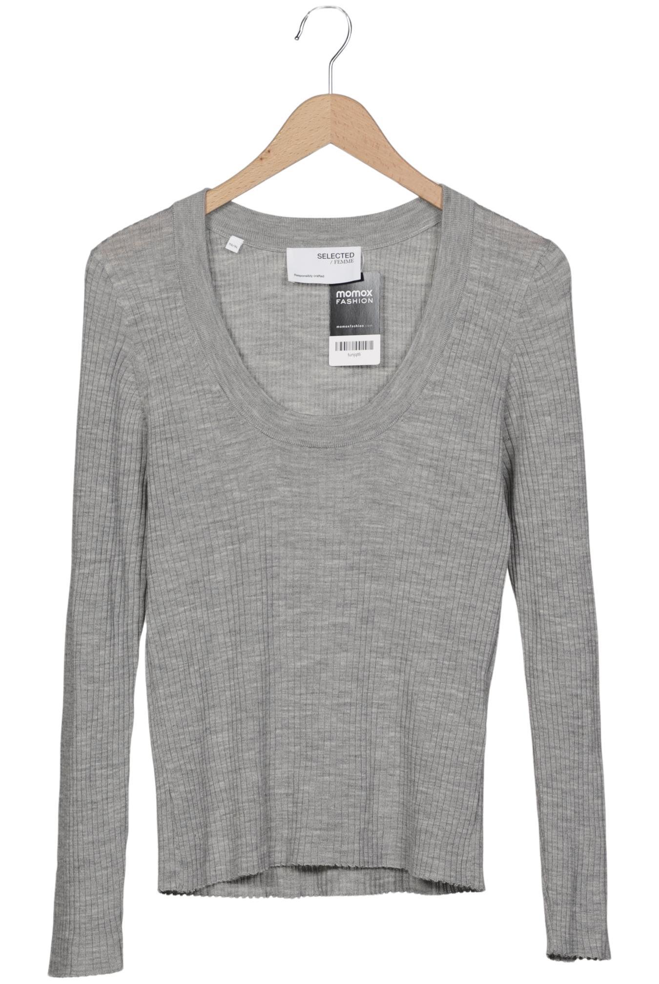 

Selected Damen Pullover, grau, Gr. 44