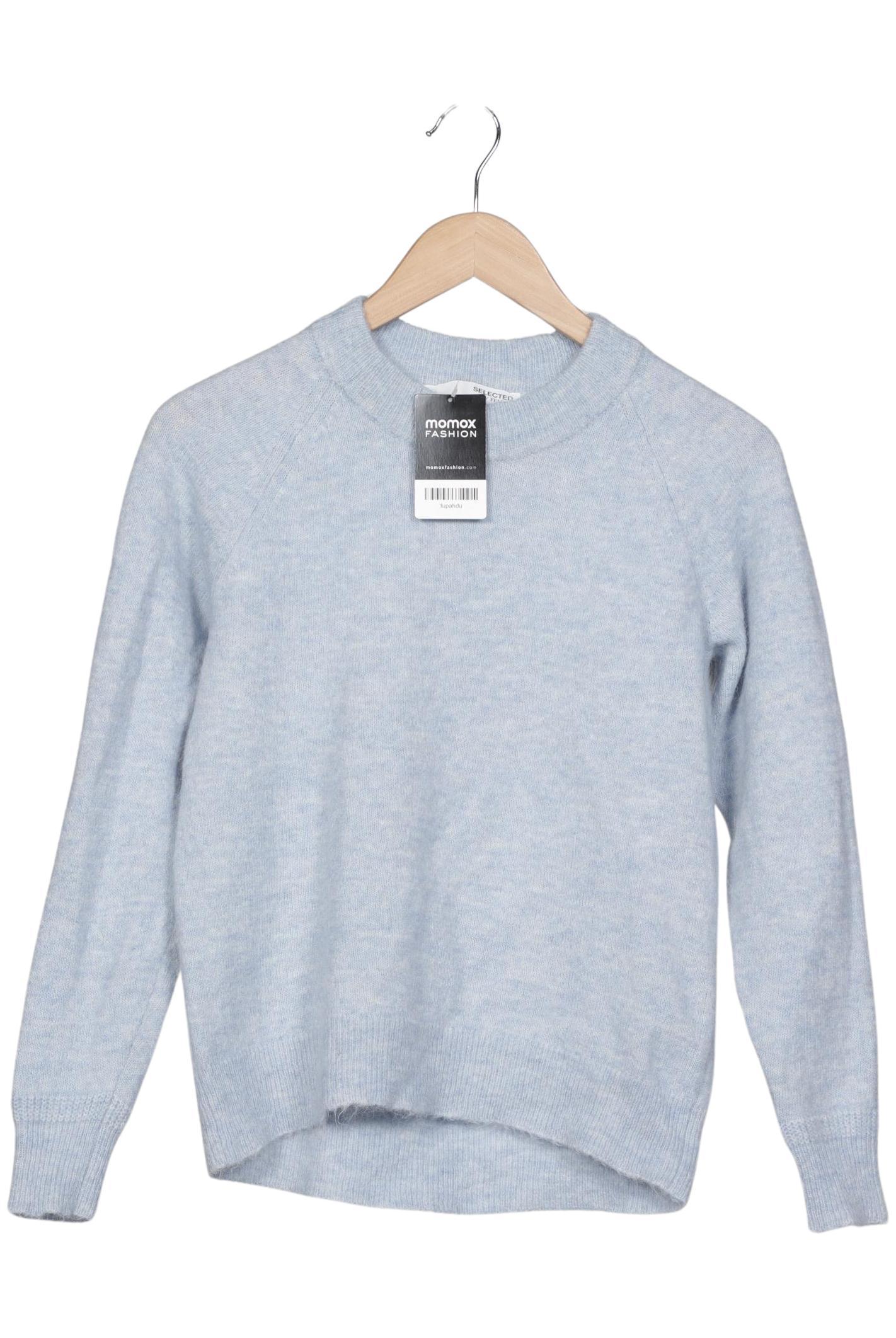

Selected Damen Pullover, hellblau, Gr. 34