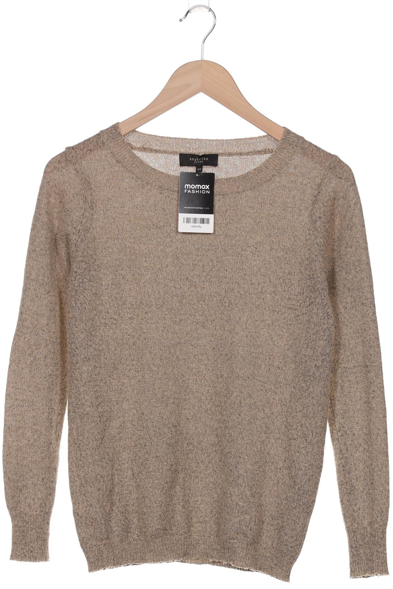 

Selected Damen Pullover, beige, Gr. 34