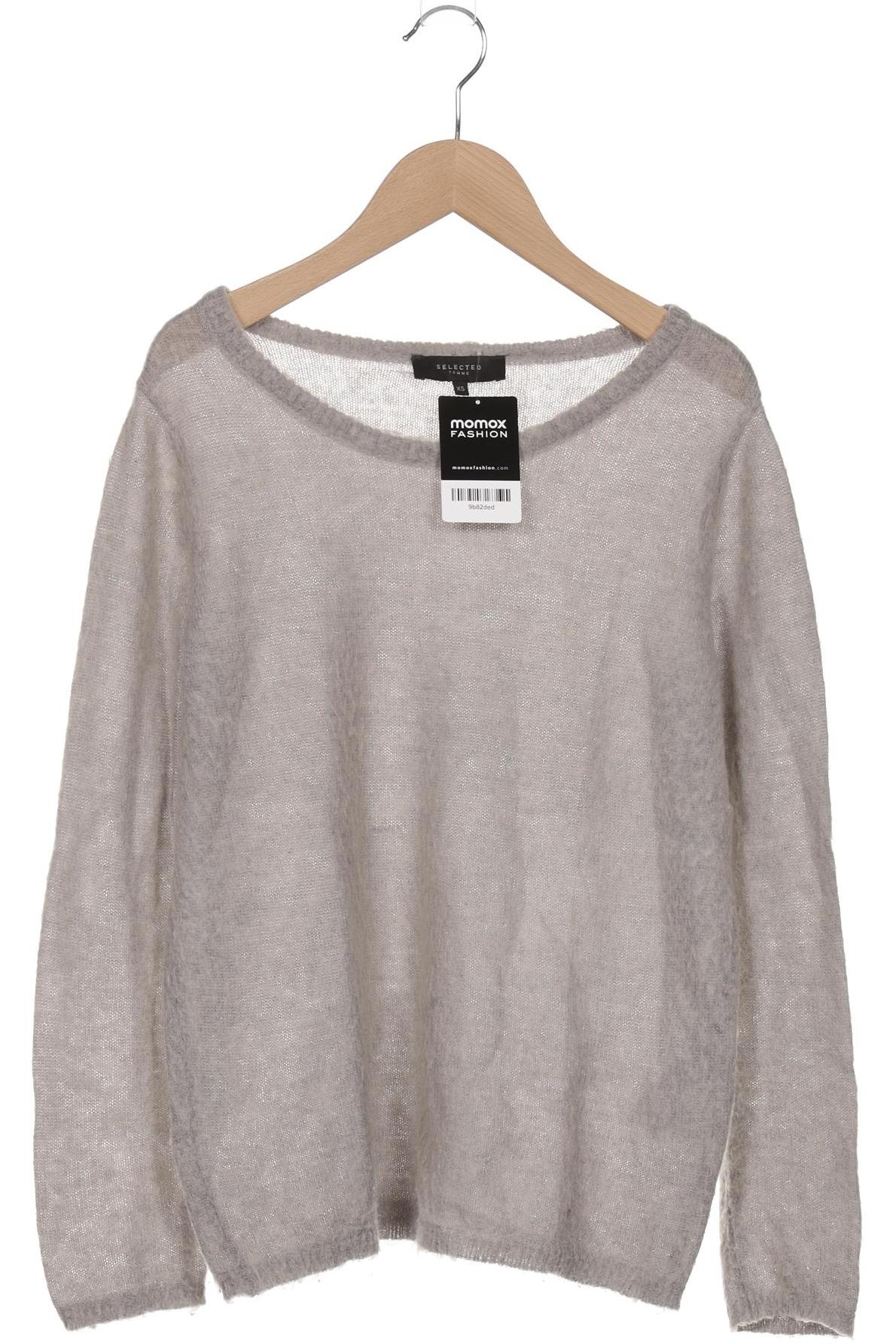 

Selected Damen Pullover, grau, Gr. 34