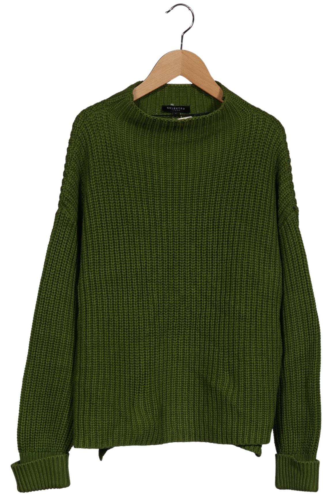 

Selected Damen Pullover, grün, Gr. 38