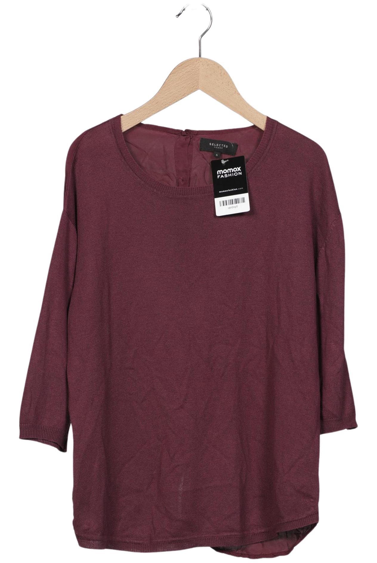 

Selected Damen Pullover, bordeaux, Gr. 36