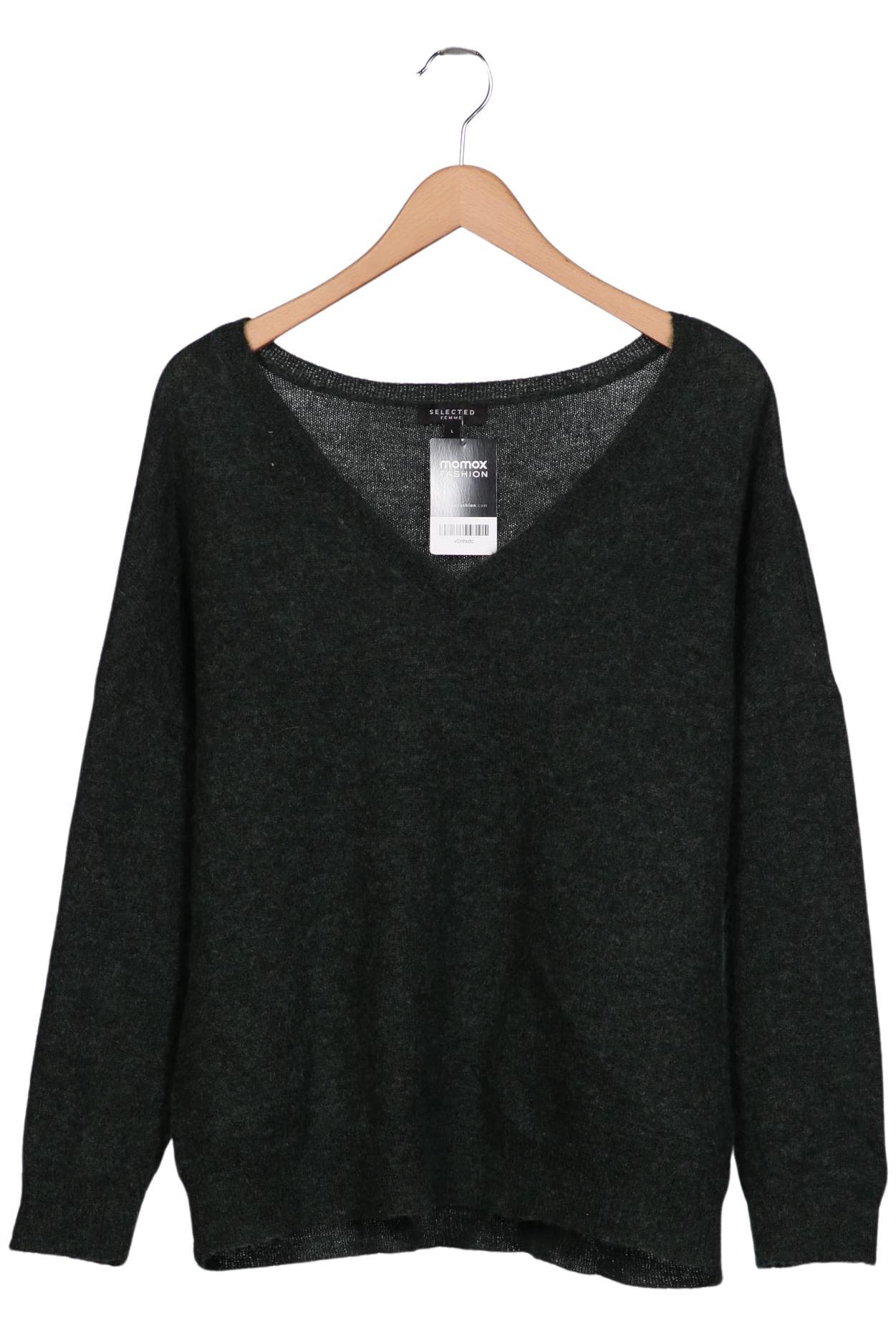 

Selected Damen Pullover, grün, Gr. 42