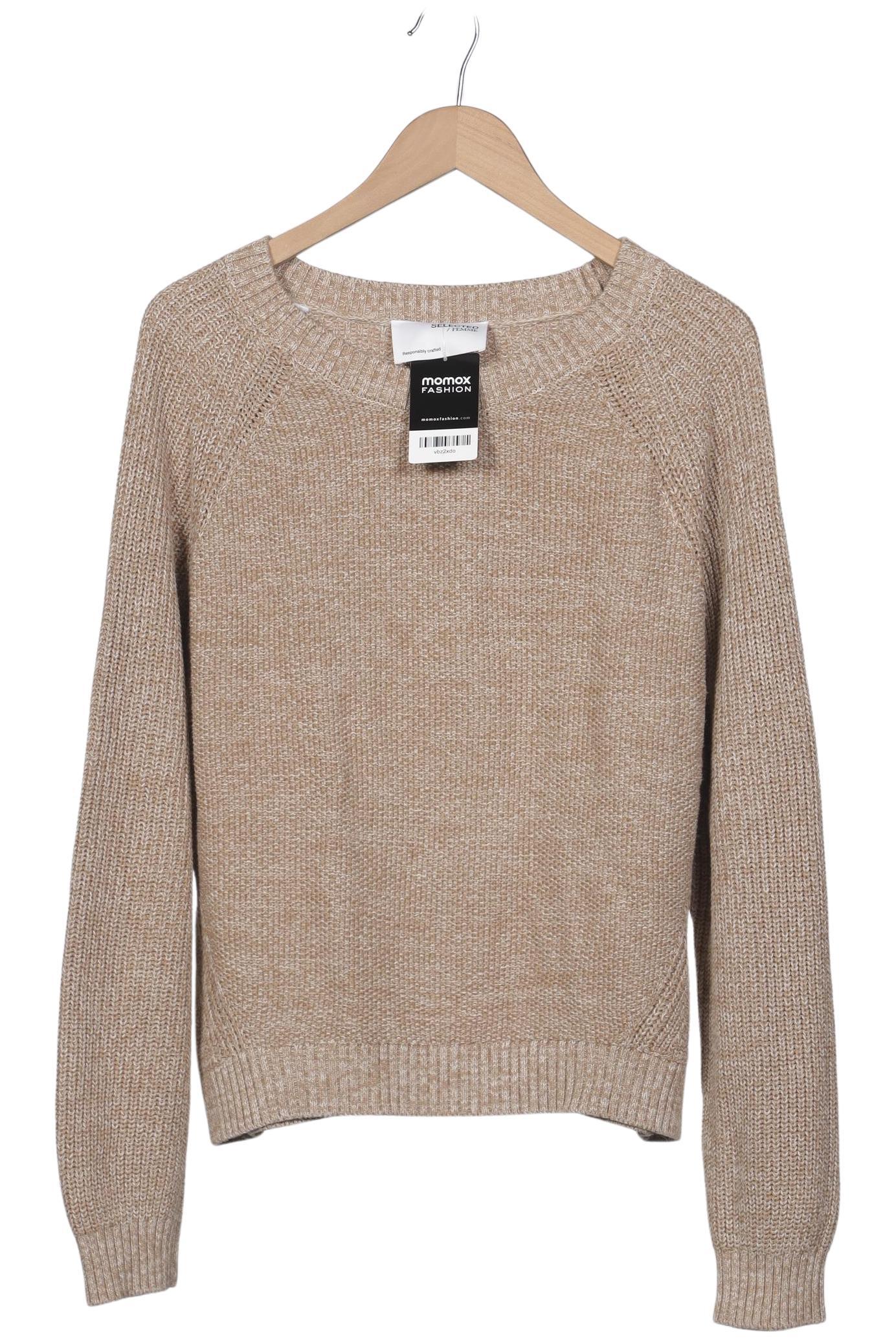 

Selected Damen Pullover, beige, Gr. 42