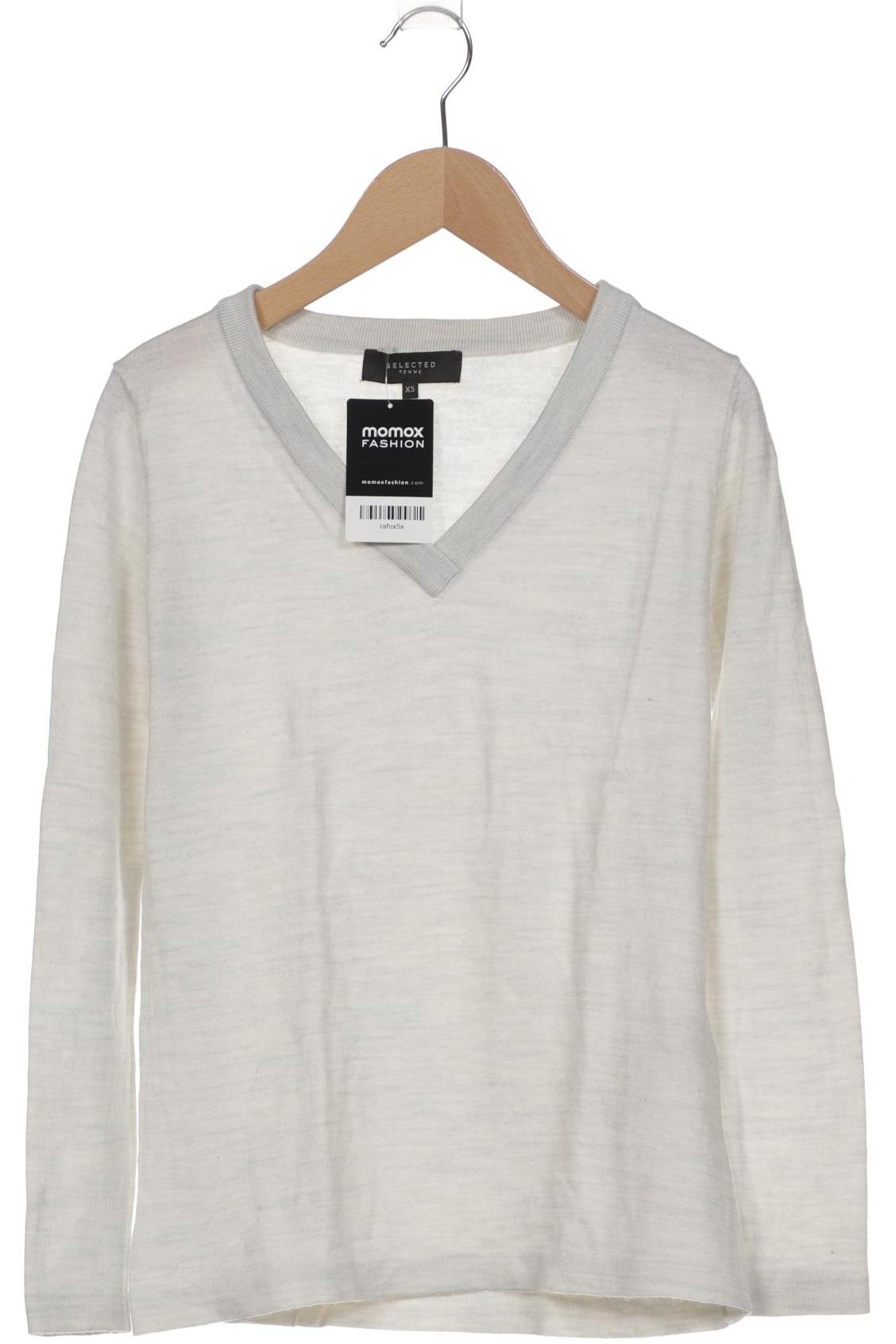 

Selected Damen Pullover, weiß, Gr. 34