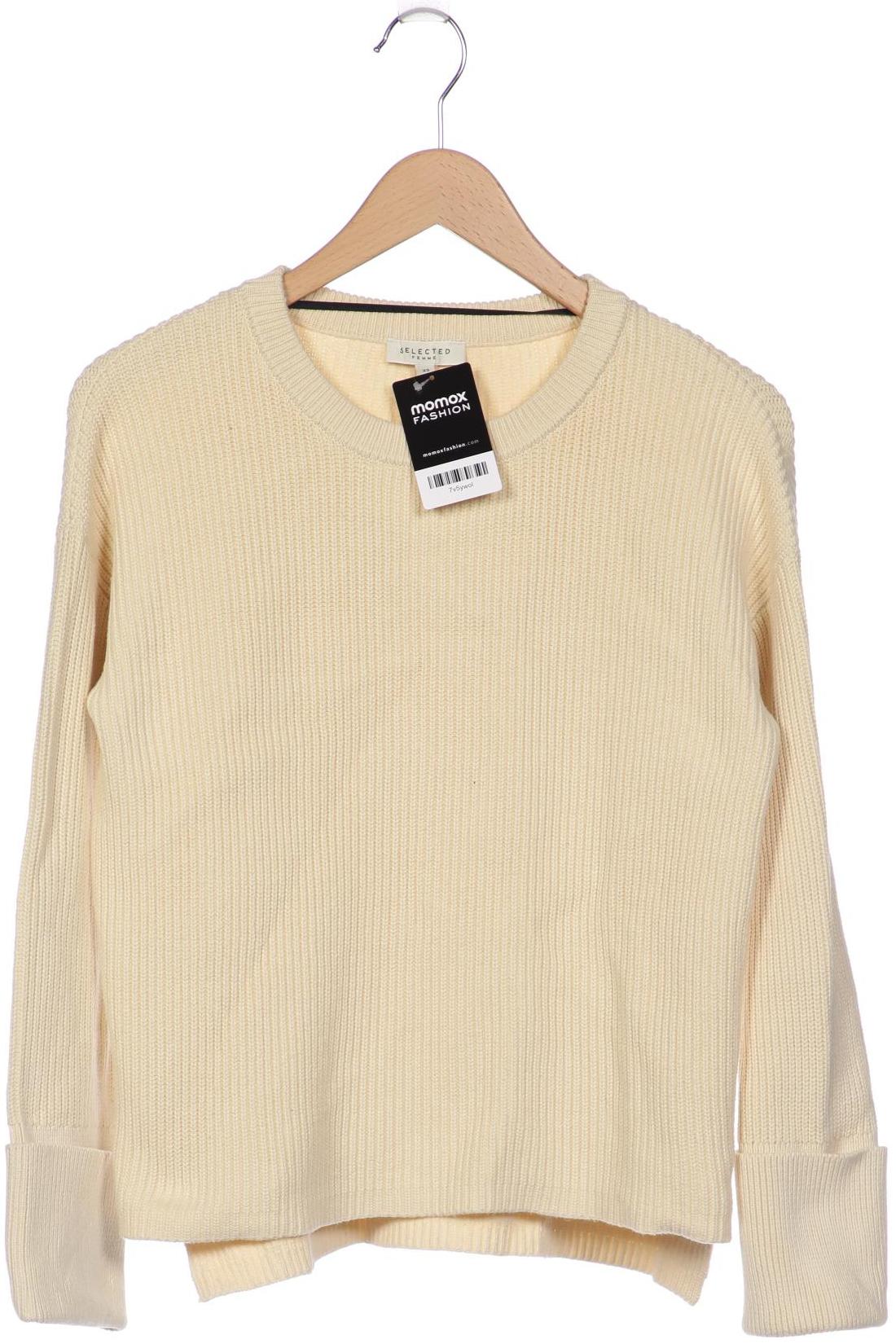 

SELECTED Damen Pullover, cremeweiß