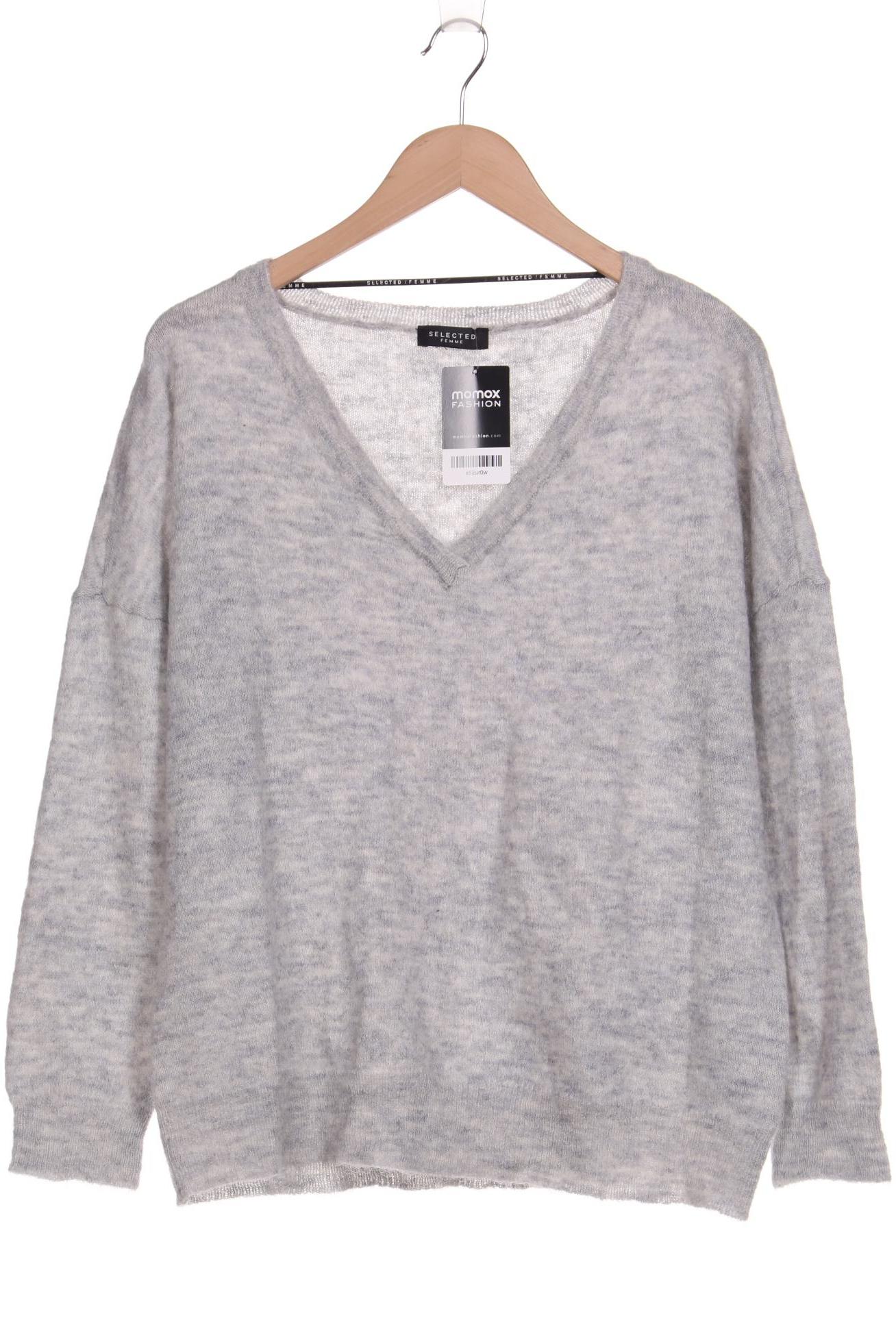 

Selected Damen Pullover, grau, Gr. 46
