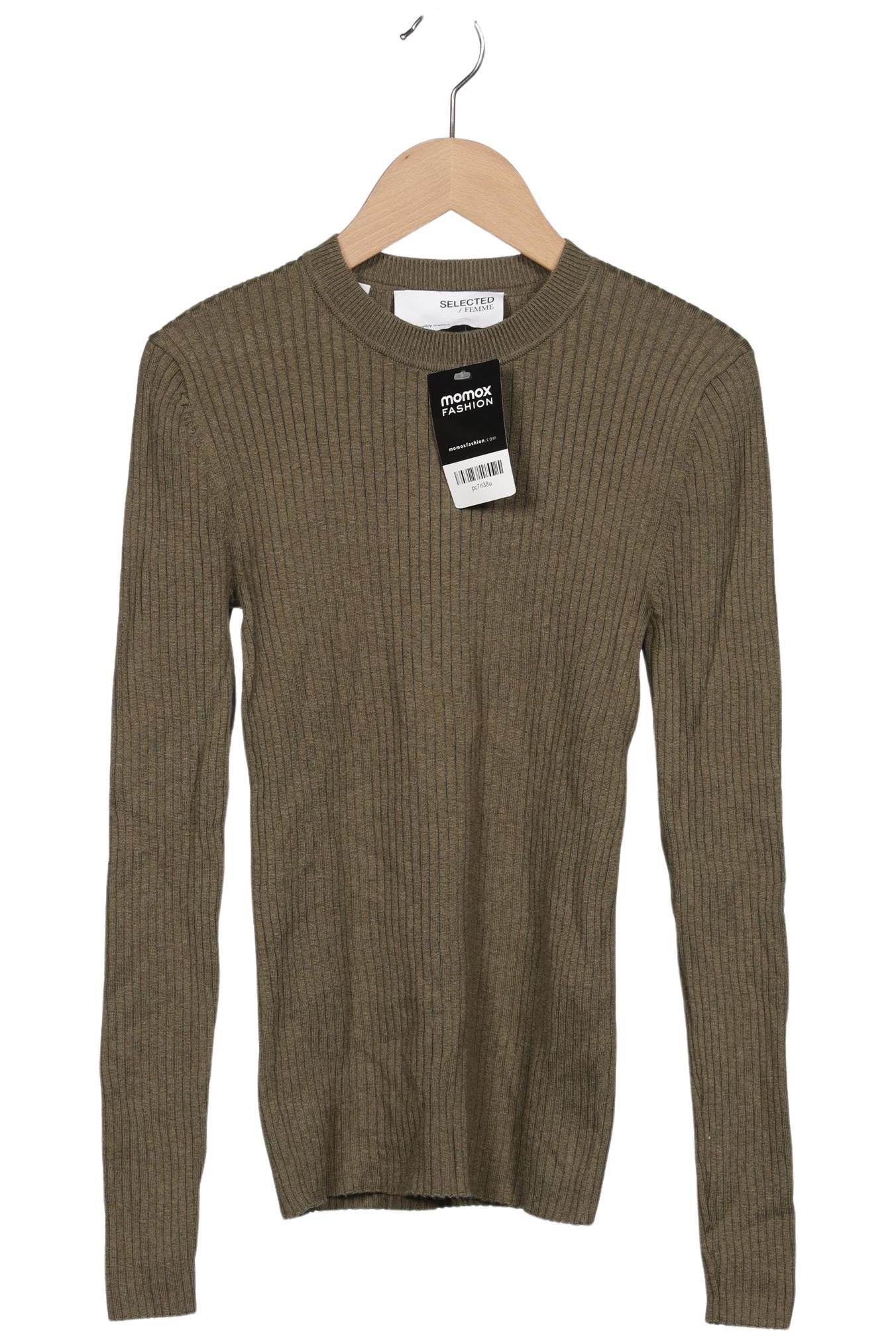 

Selected Damen Pullover, grün, Gr. 36