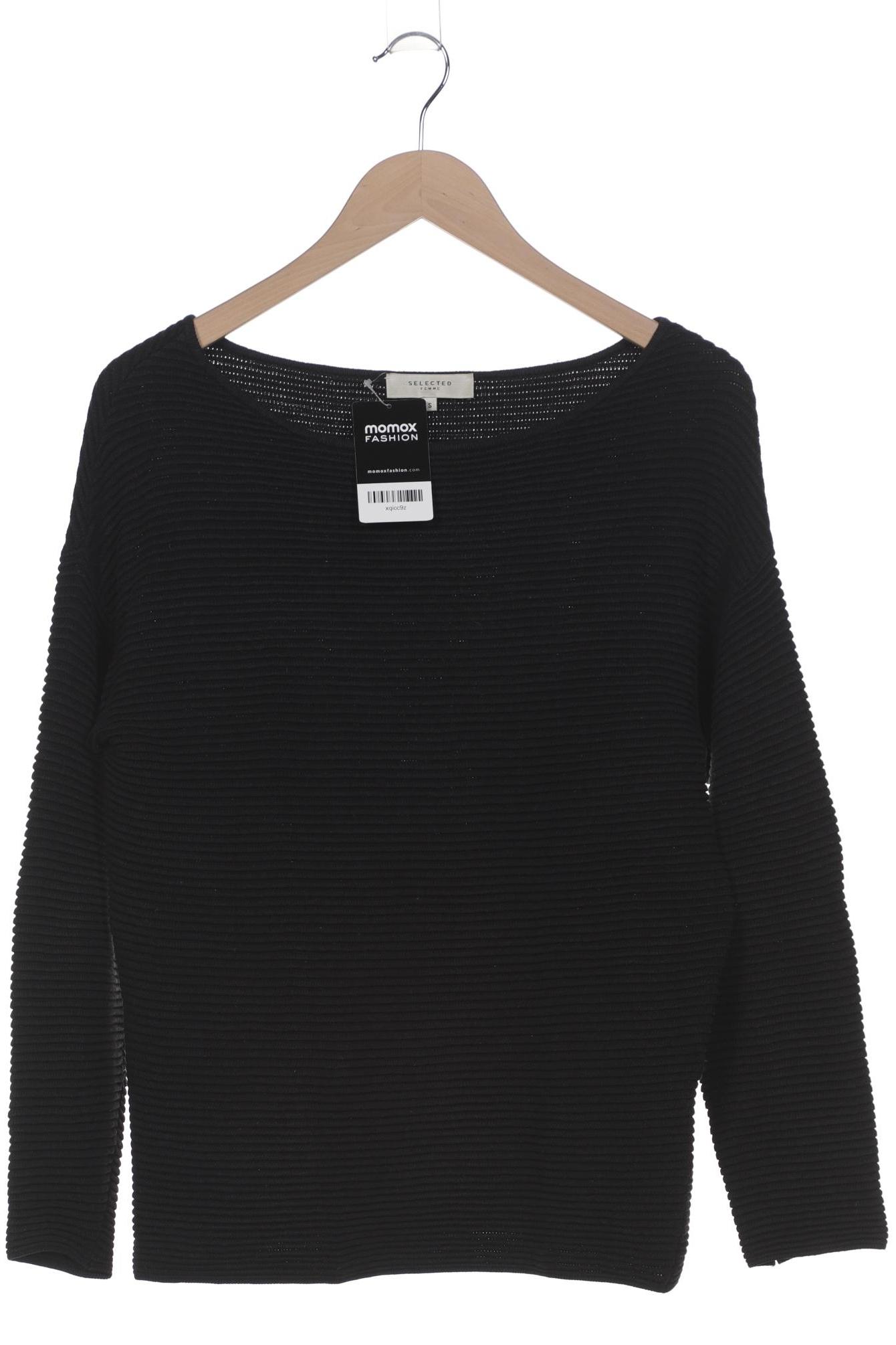 

Selected Damen Pullover, schwarz, Gr. 36