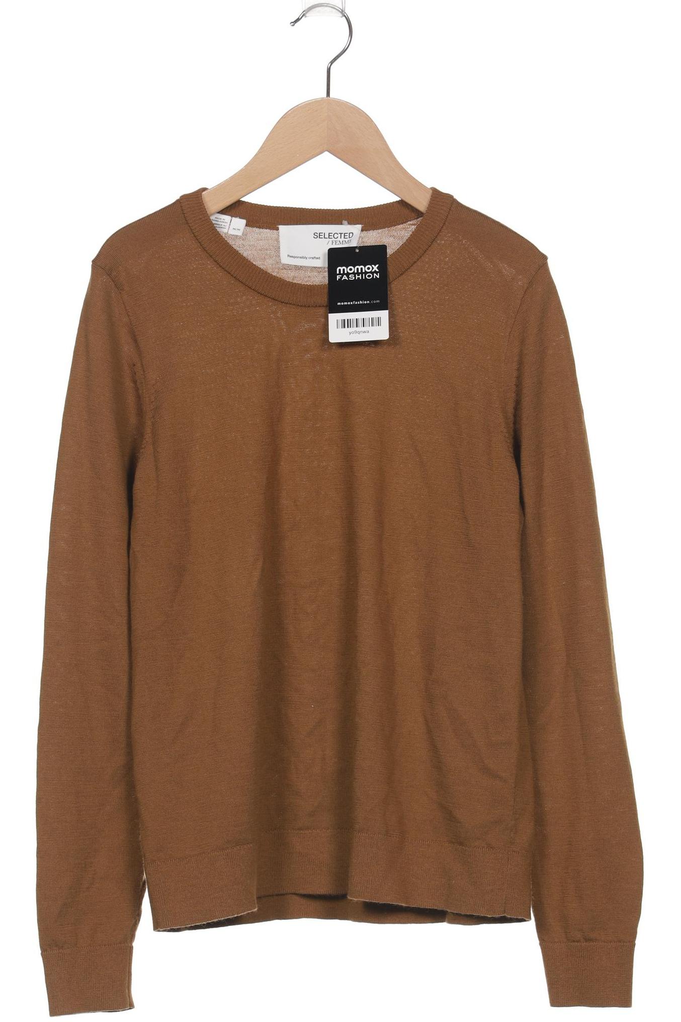 

Selected Damen Pullover, braun, Gr. 38