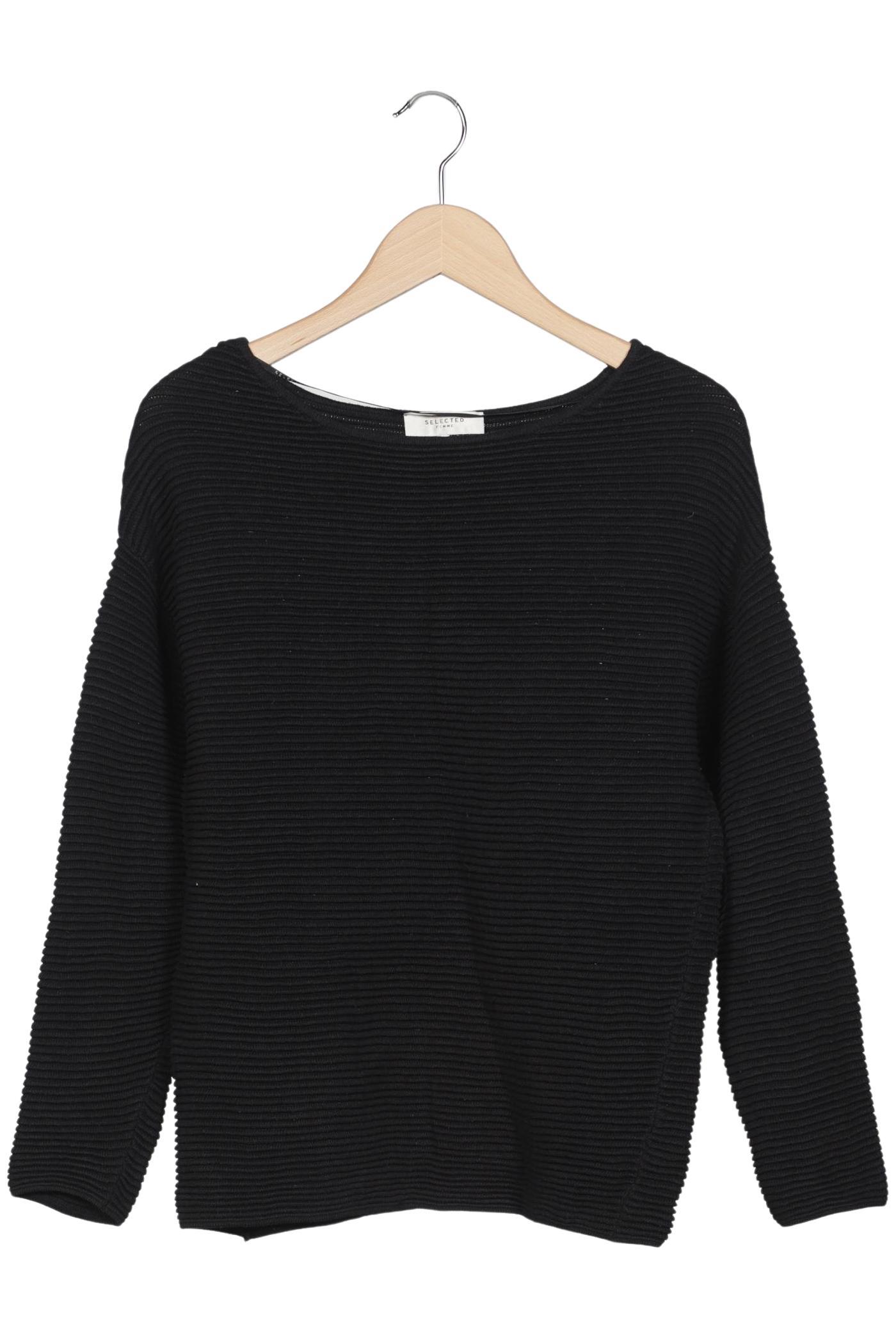 

Selected Damen Pullover, schwarz, Gr. 38
