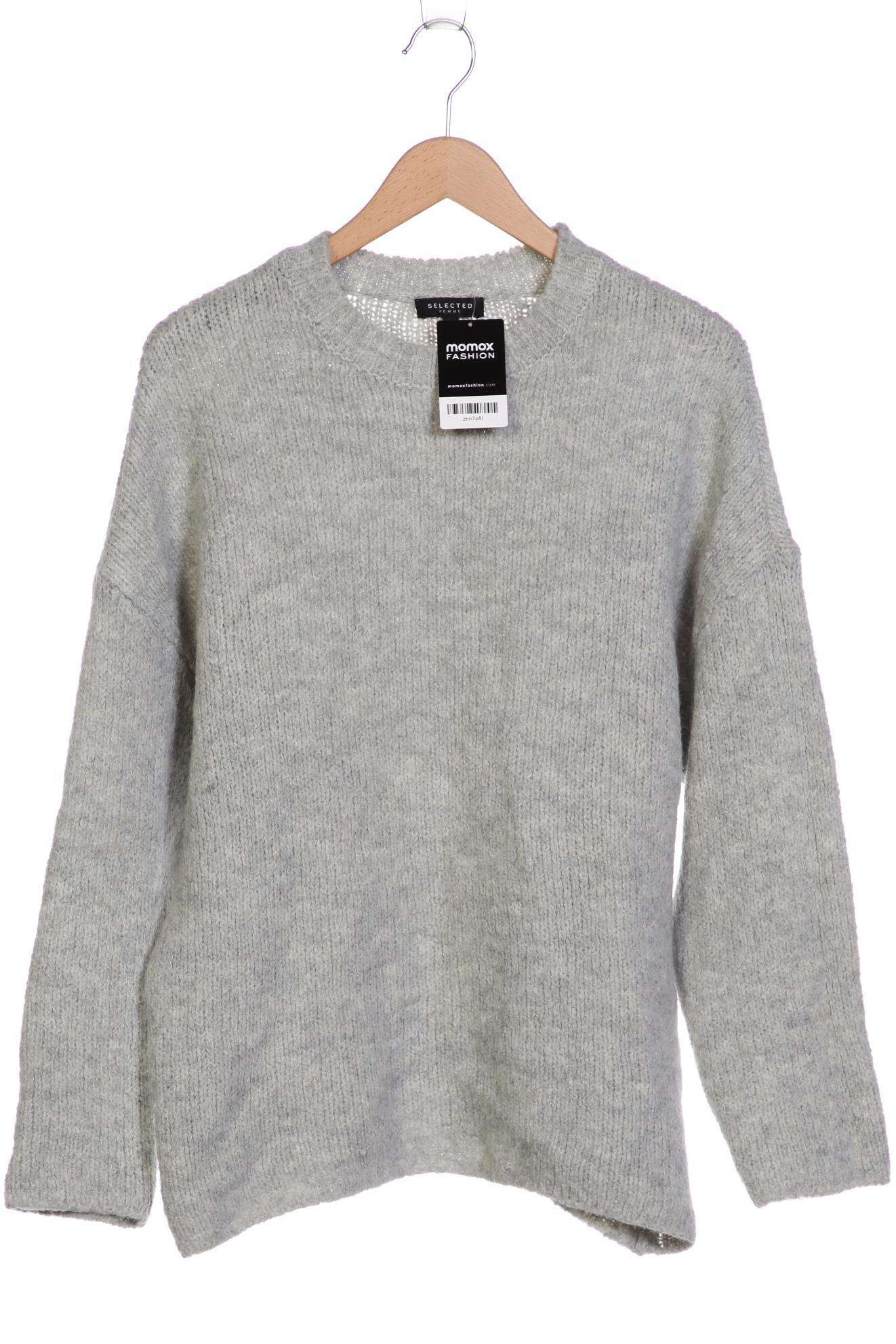 

Selected Damen Pullover, grau, Gr. 42
