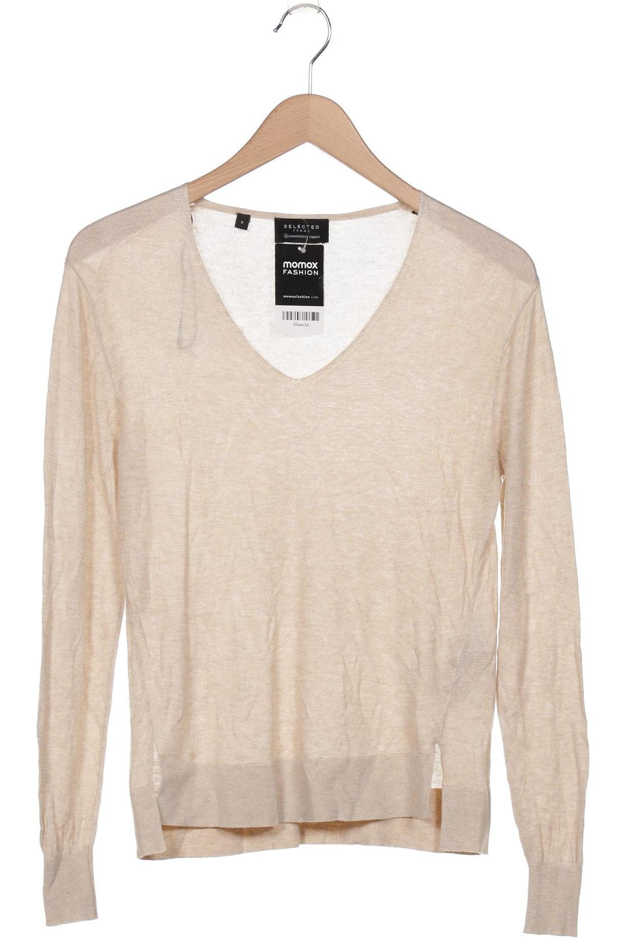 

Selected Damen Pullover, beige, Gr. 36