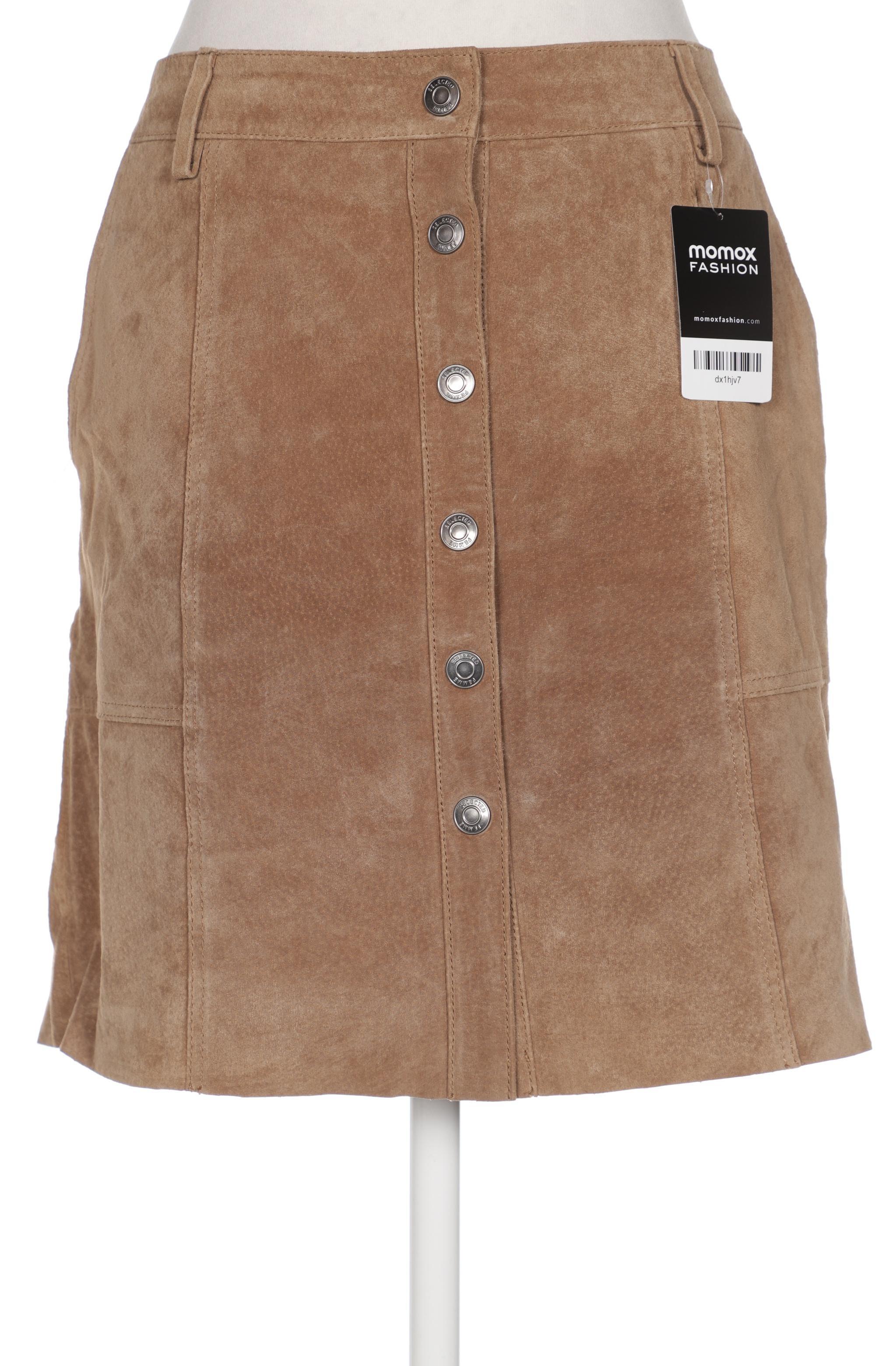

Selected Damen Rock, beige, Gr. 38