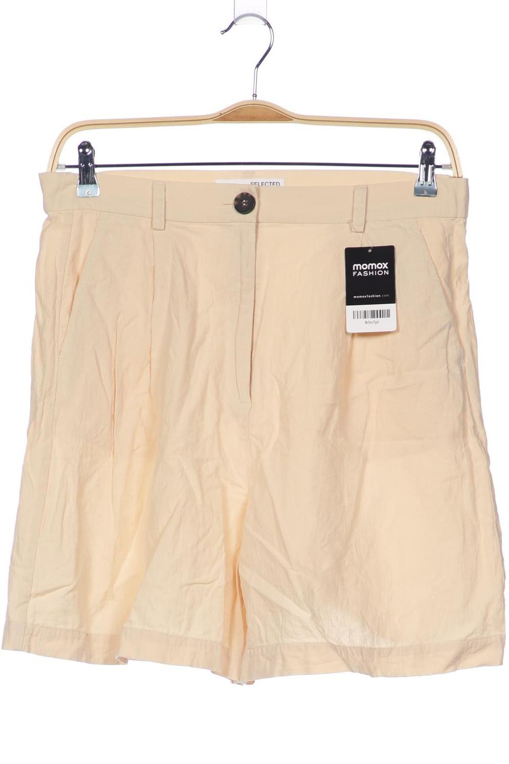 

Selected Damen Shorts, cremeweiß, Gr. 42