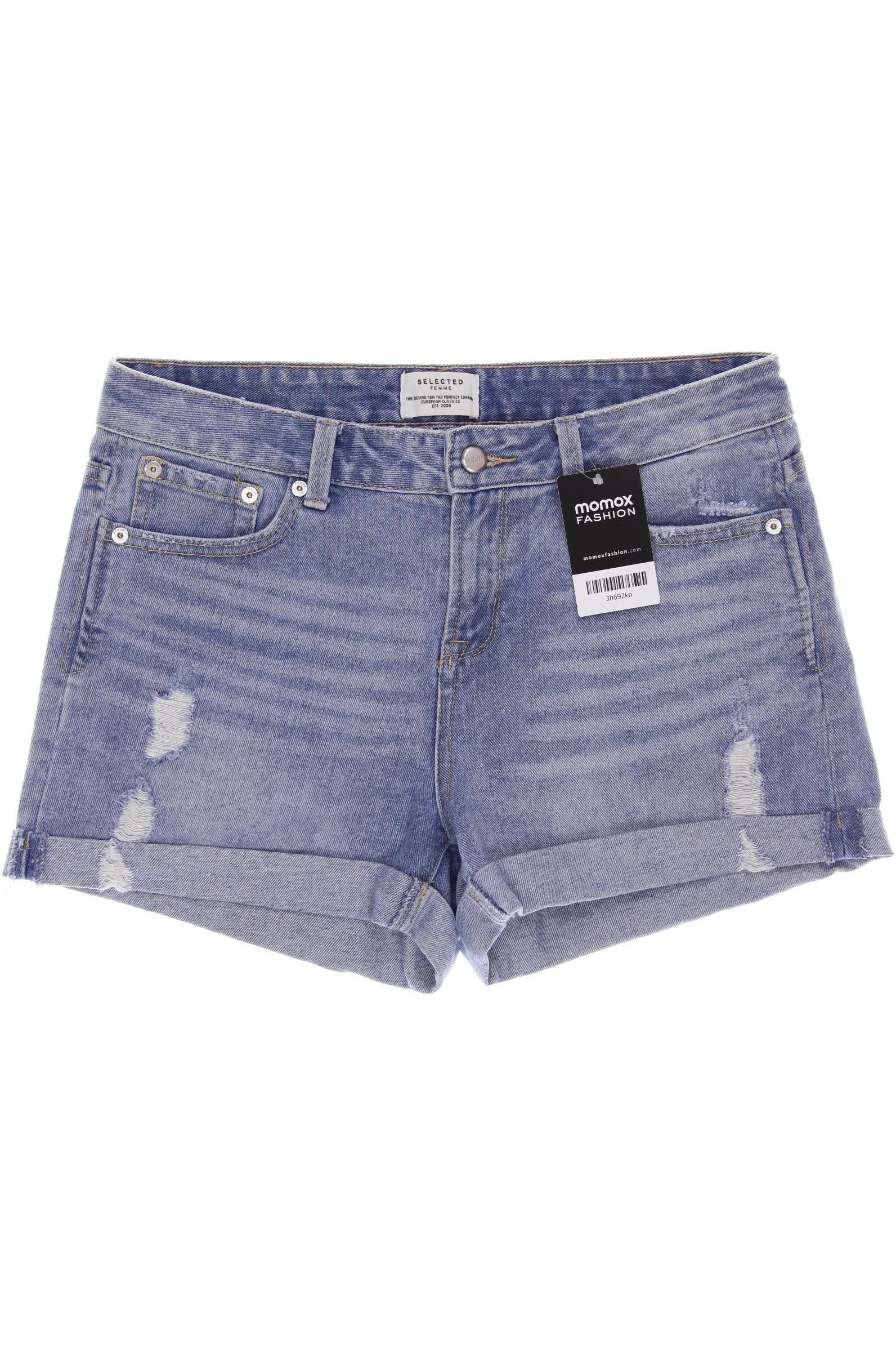 

Selected Damen Shorts, hellblau, Gr. 38