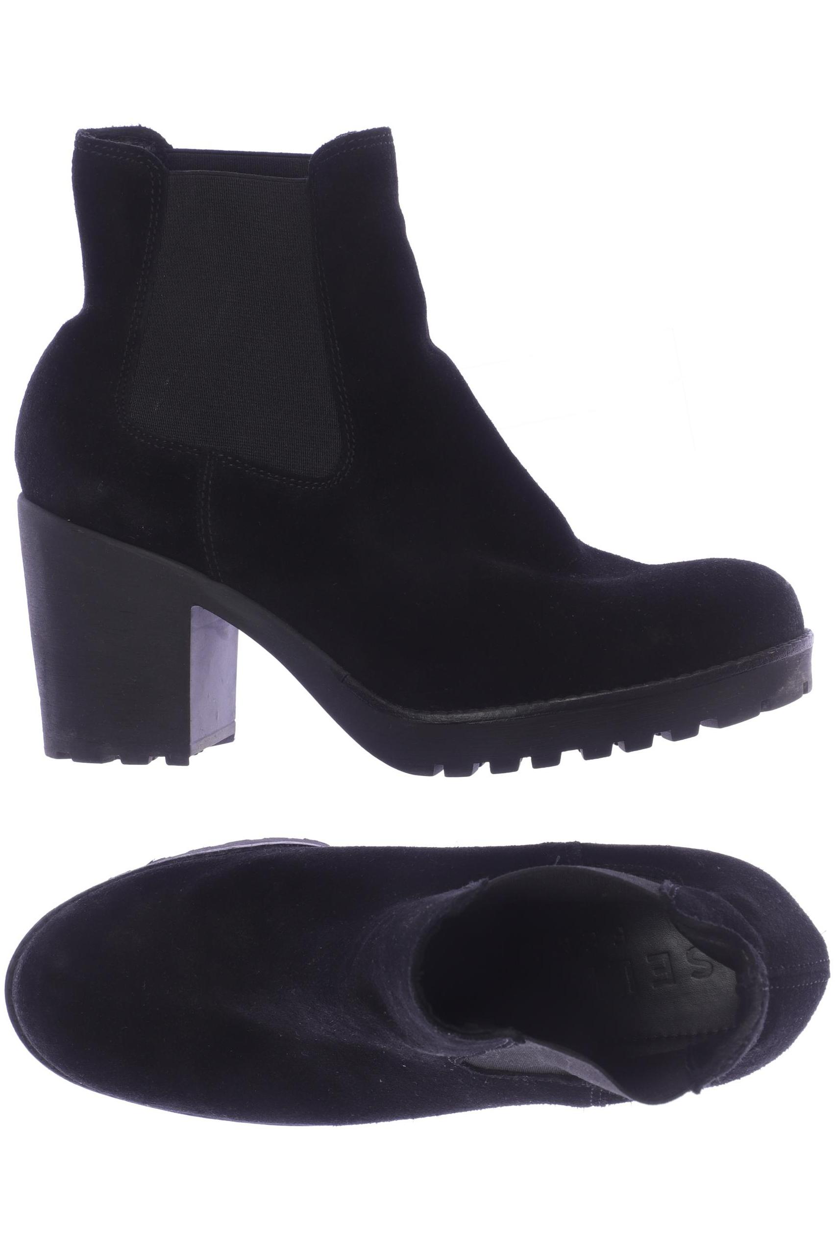 

Selected Damen Stiefelette, schwarz, Gr. 37