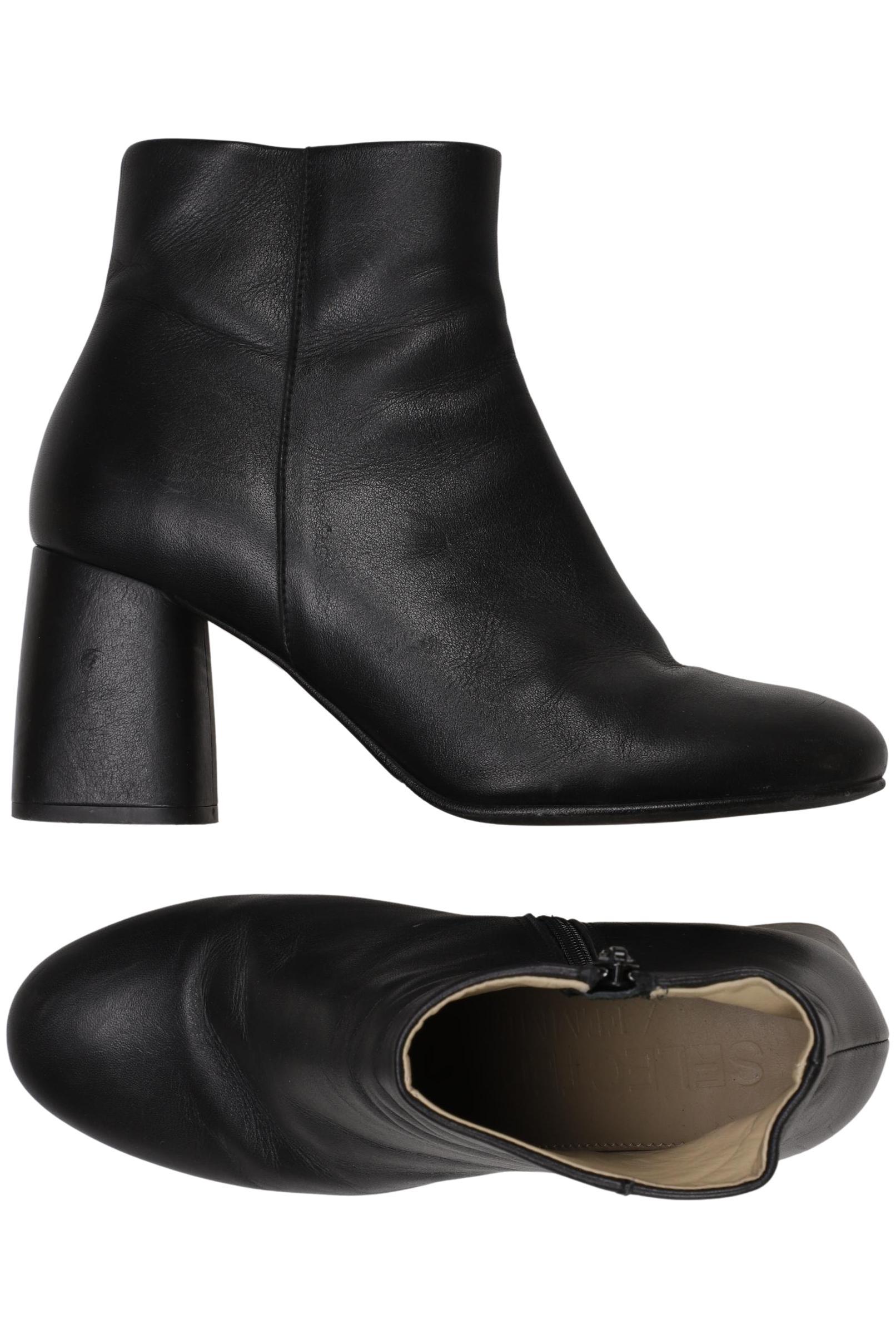 

Selected Damen Stiefelette, schwarz, Gr. 38