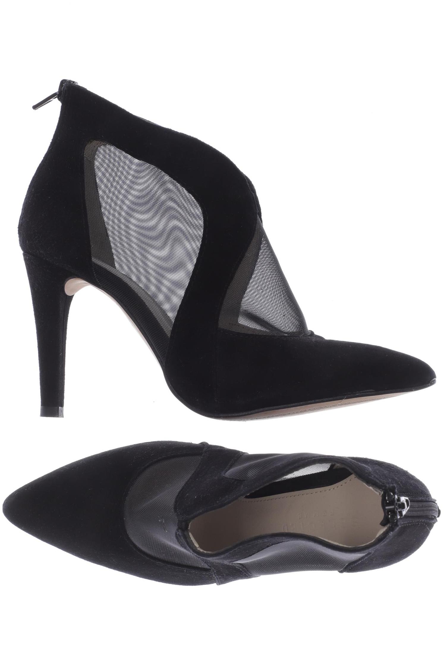 

Selected Damen Stiefelette, schwarz, Gr. 36