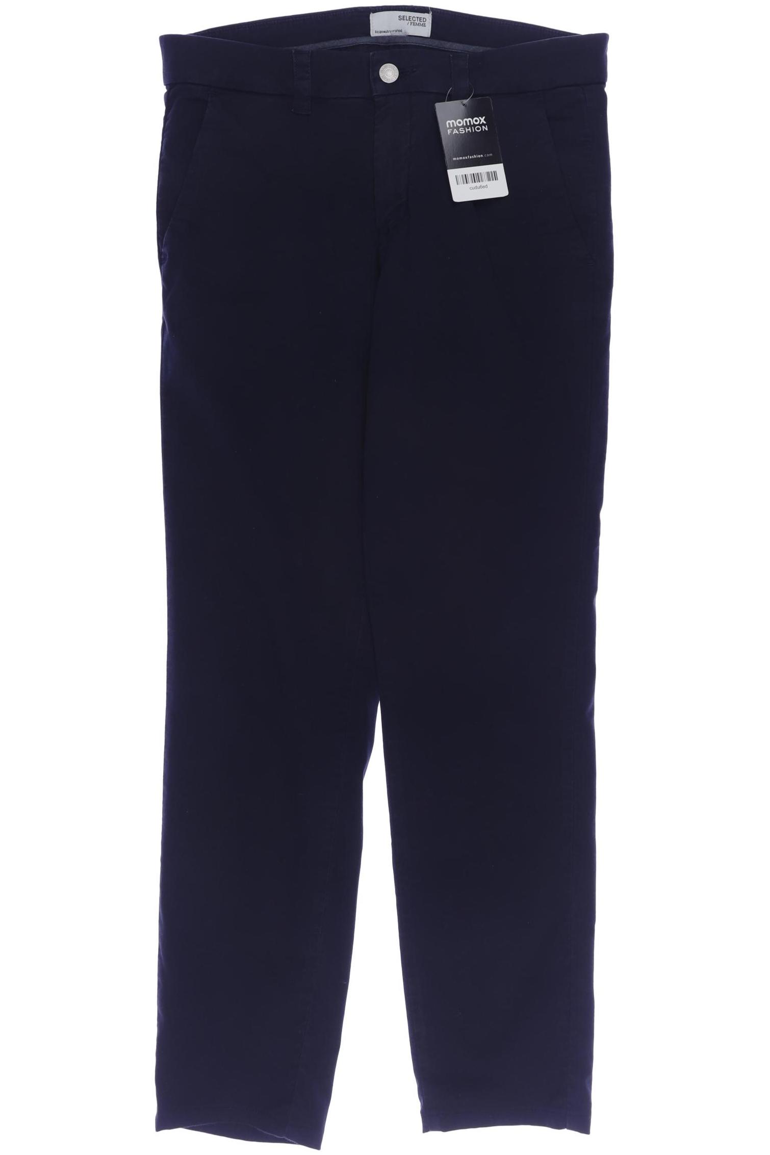 

Selected Damen Stoffhose, marineblau, Gr. 36