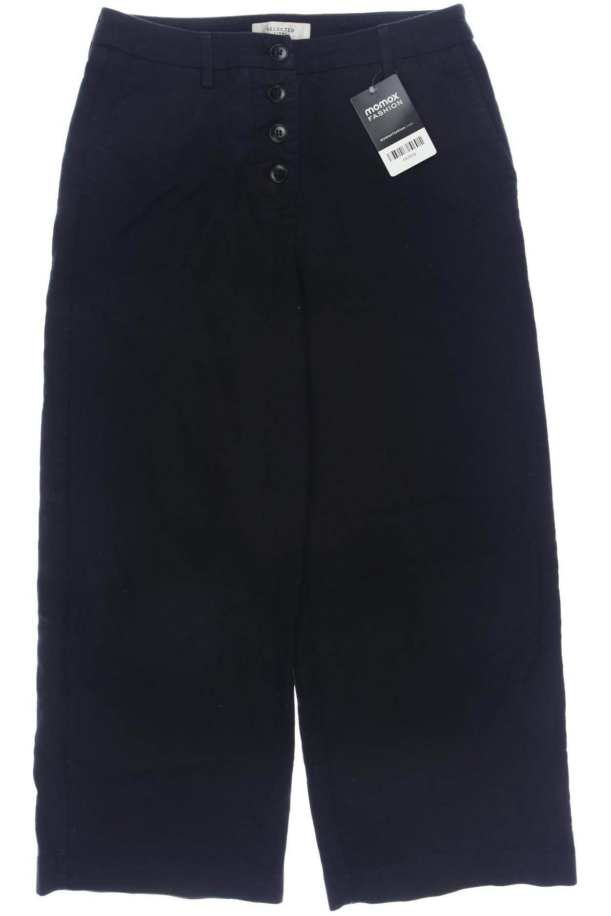 

Selected Damen Stoffhose, schwarz, Gr. 34