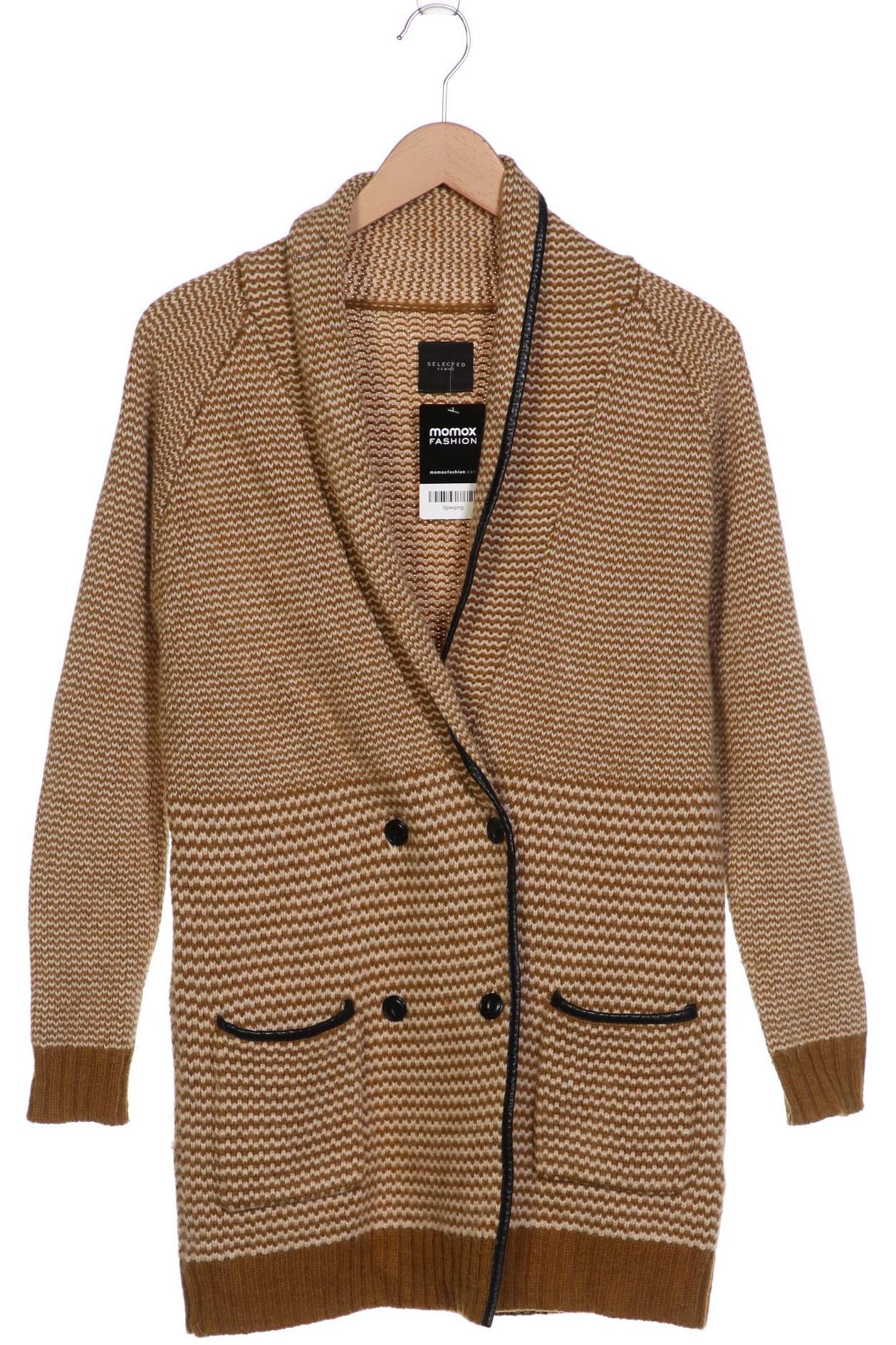 

Selected Damen Strickjacke, grün, Gr. 34