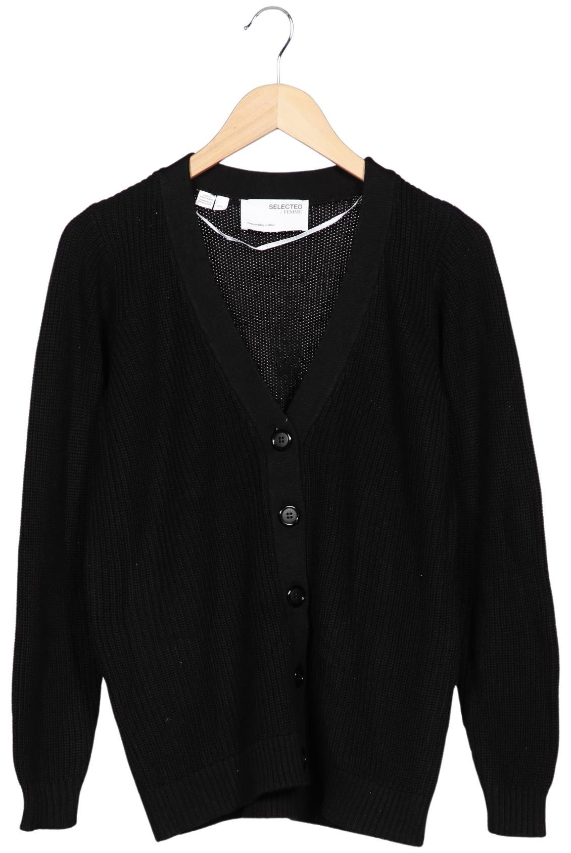 

Selected Damen Strickjacke, schwarz, Gr. 36