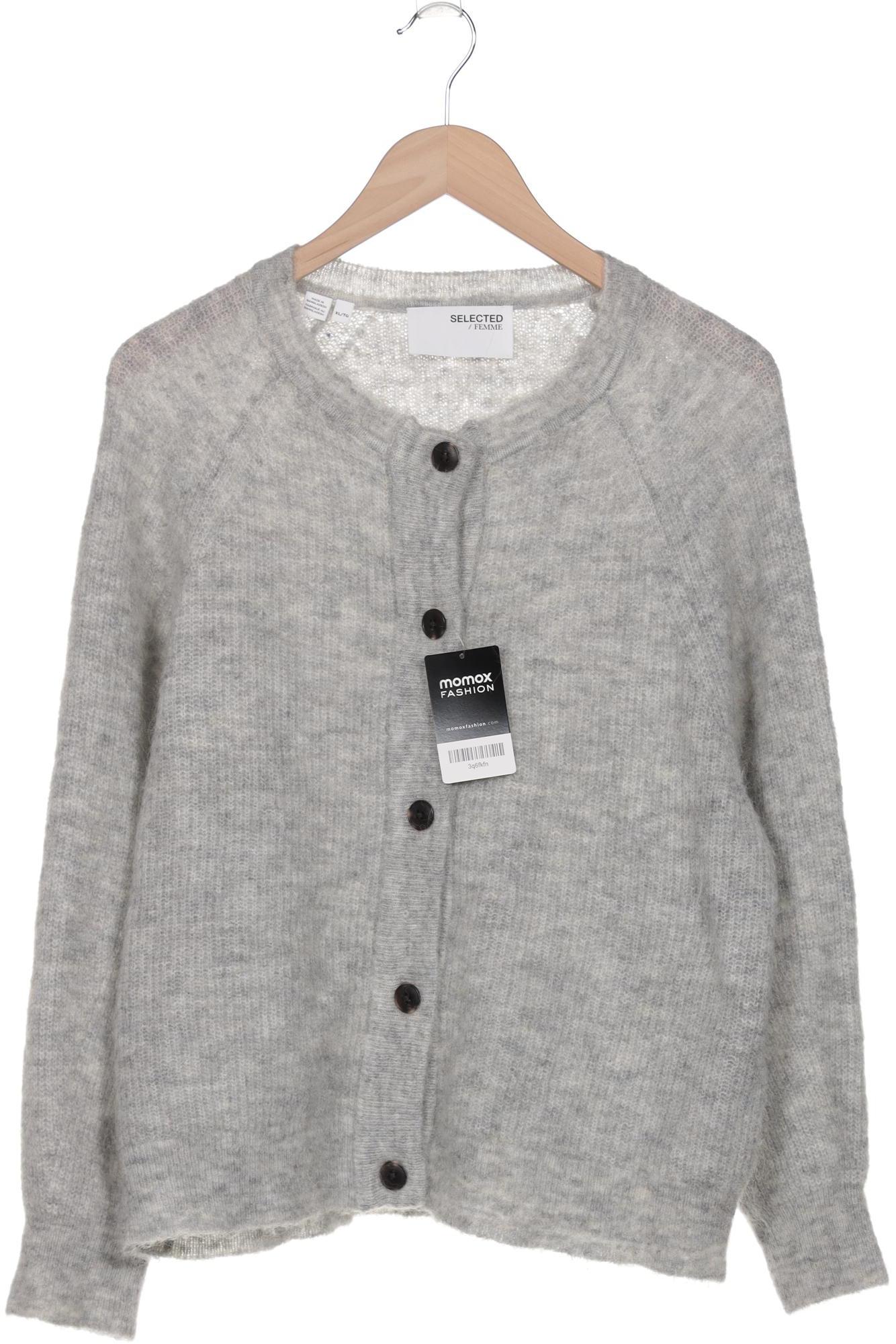 

Selected Damen Strickjacke, grau, Gr. 44