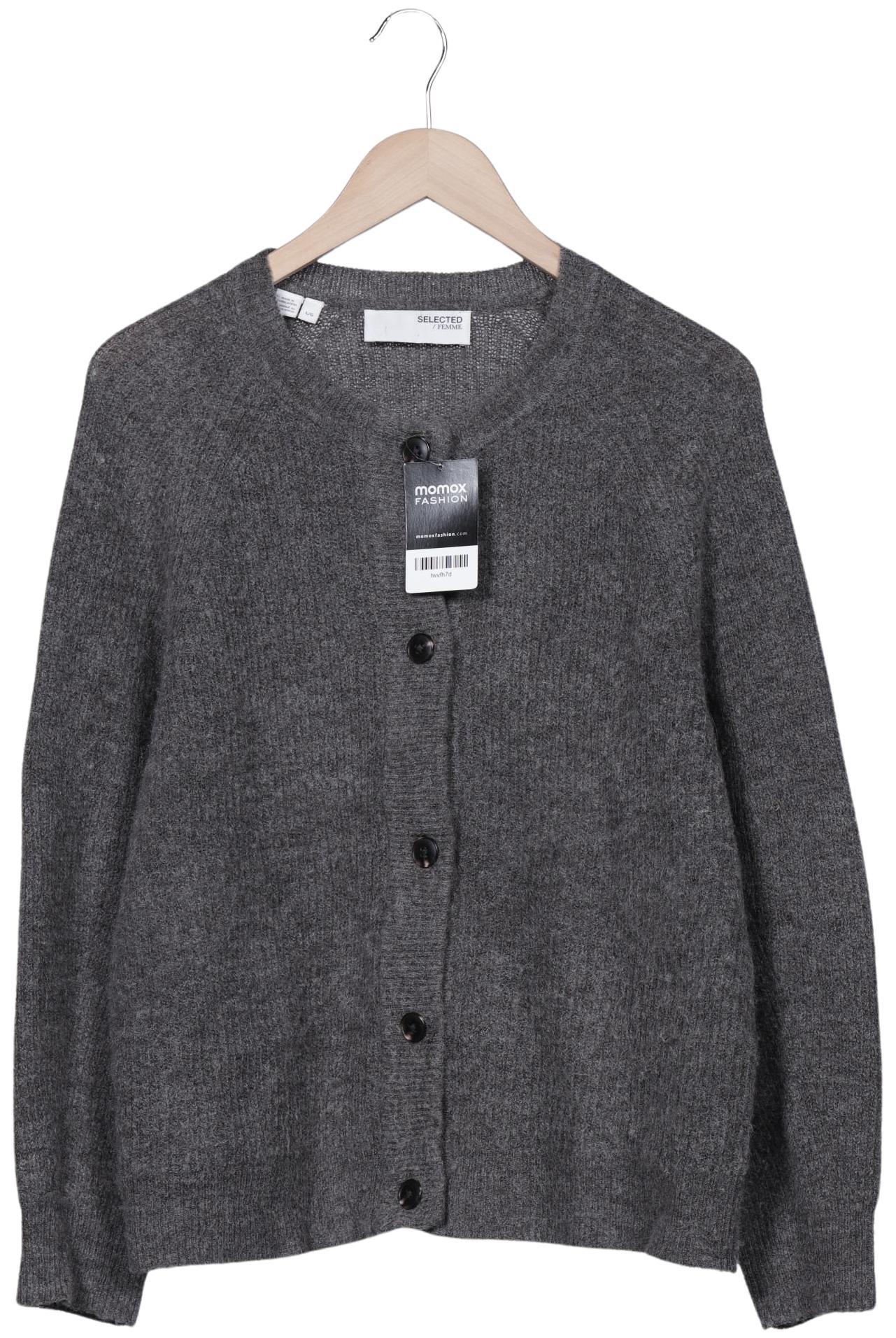 

Selected Damen Strickjacke, grau, Gr. 42