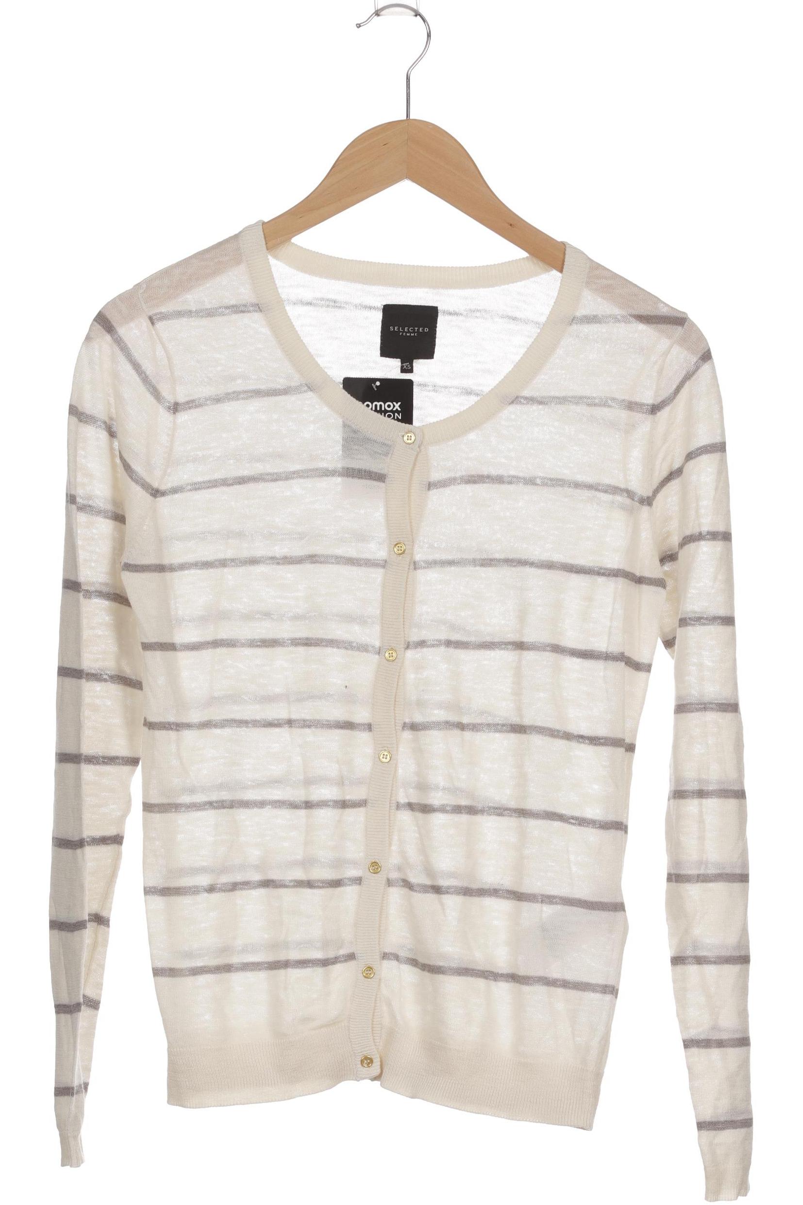 

Selected Damen Strickjacke, beige, Gr. 34