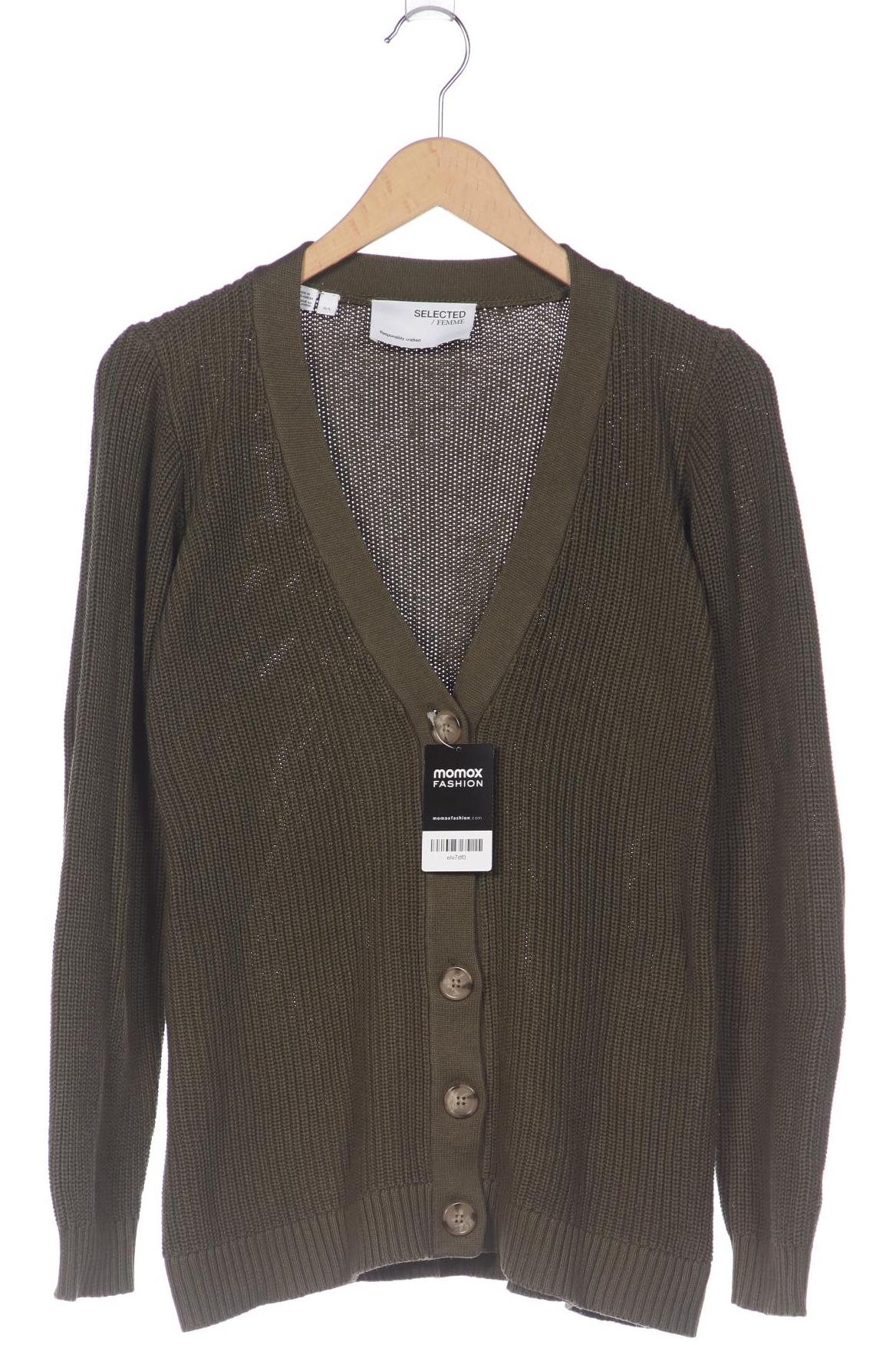 

Selected Damen Strickjacke, grün, Gr. 42
