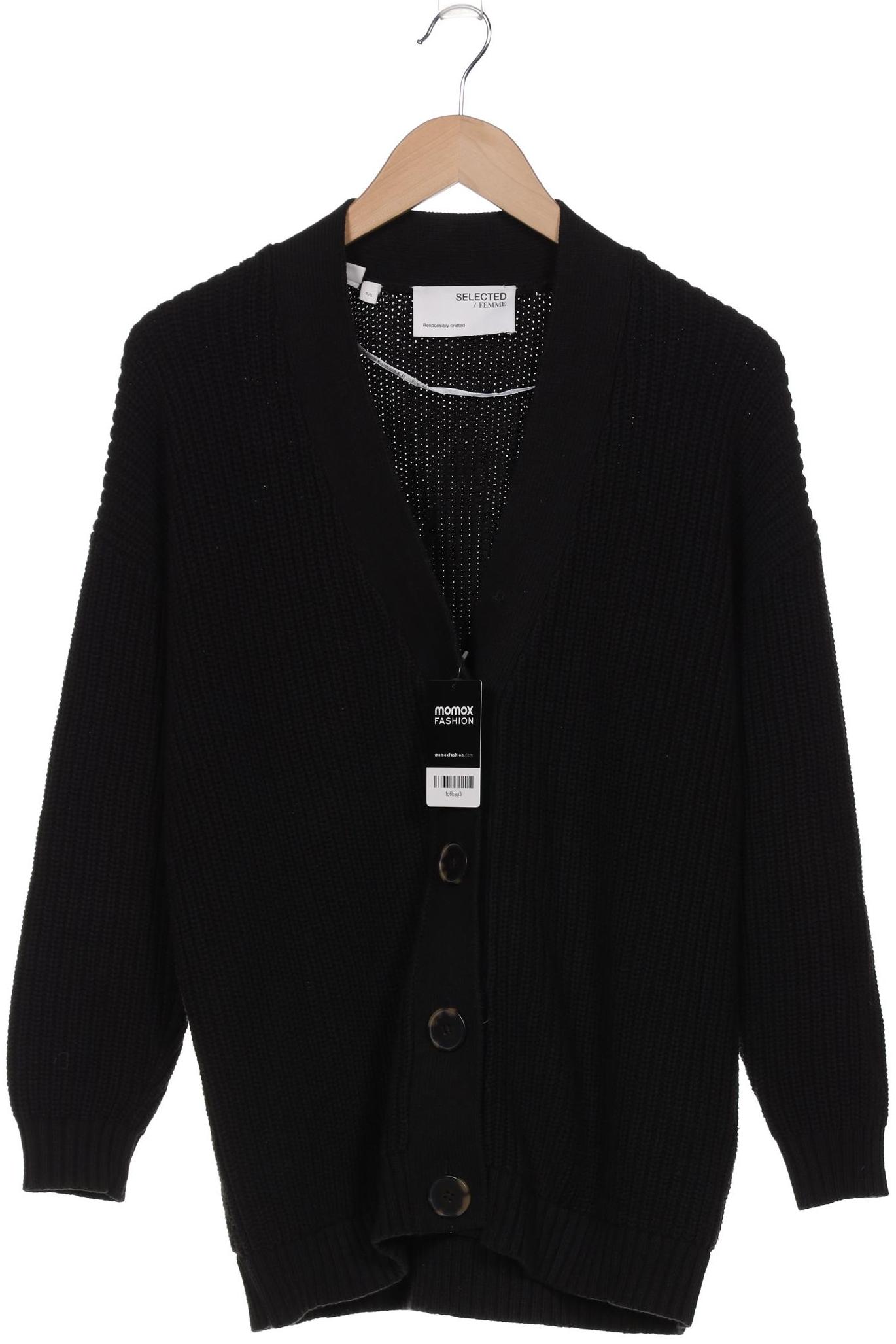 

Selected Damen Strickjacke, schwarz, Gr. 36