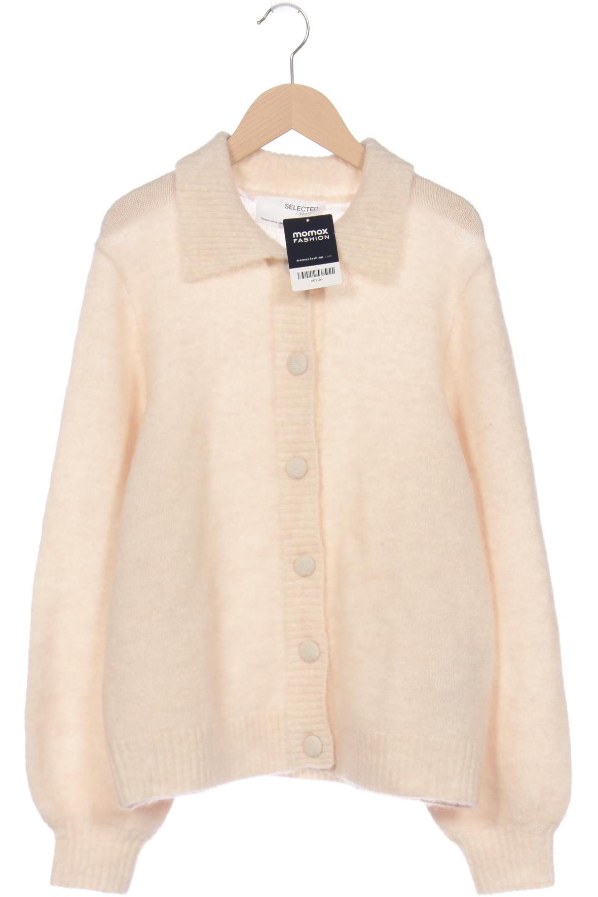 

Selected Damen Strickjacke, beige, Gr. 42