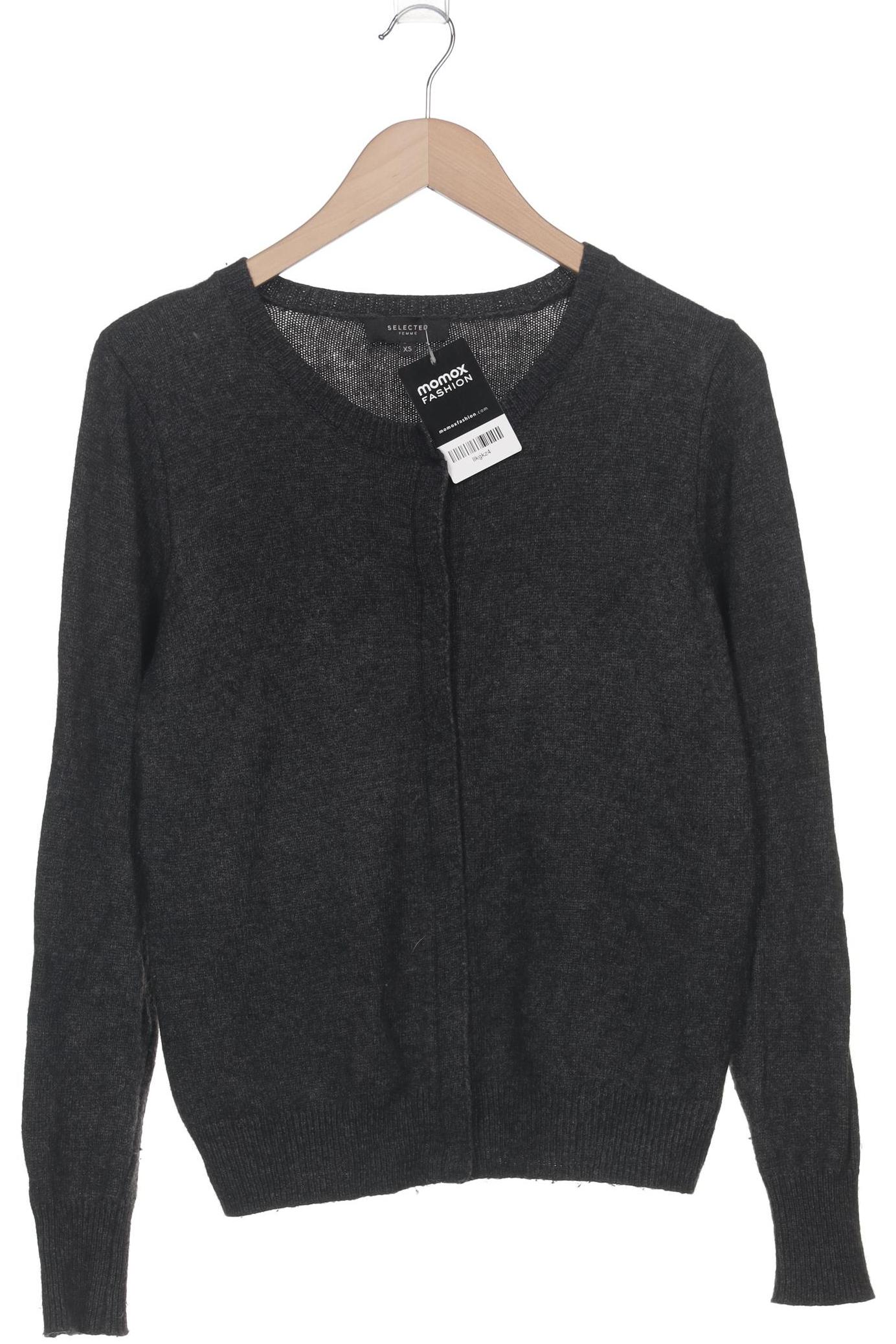 Thumbnail - Selected Damen Strickjacke, schwarz, Gr. 34