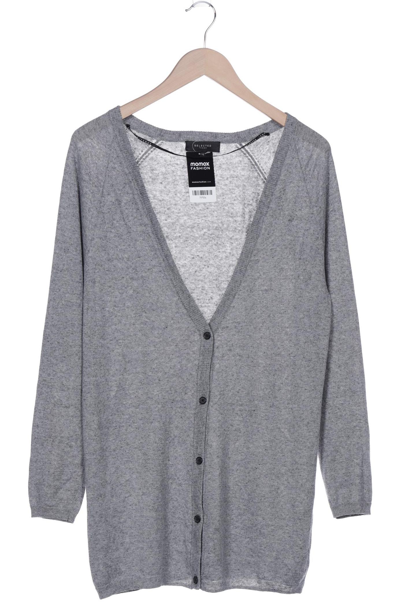 

Selected Damen Strickjacke, grau, Gr. 42