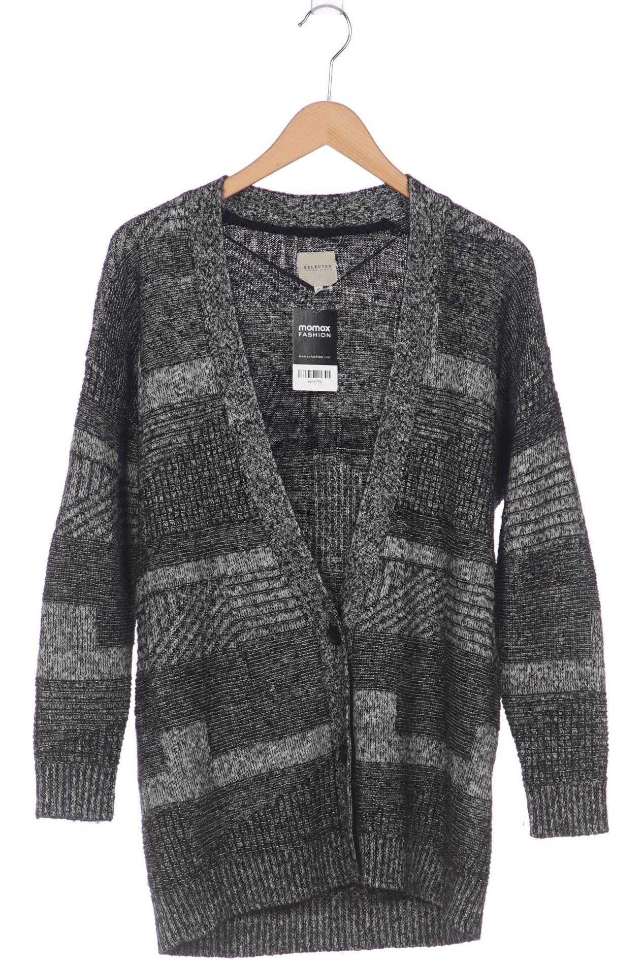 

Selected Damen Strickjacke, grau, Gr. 38