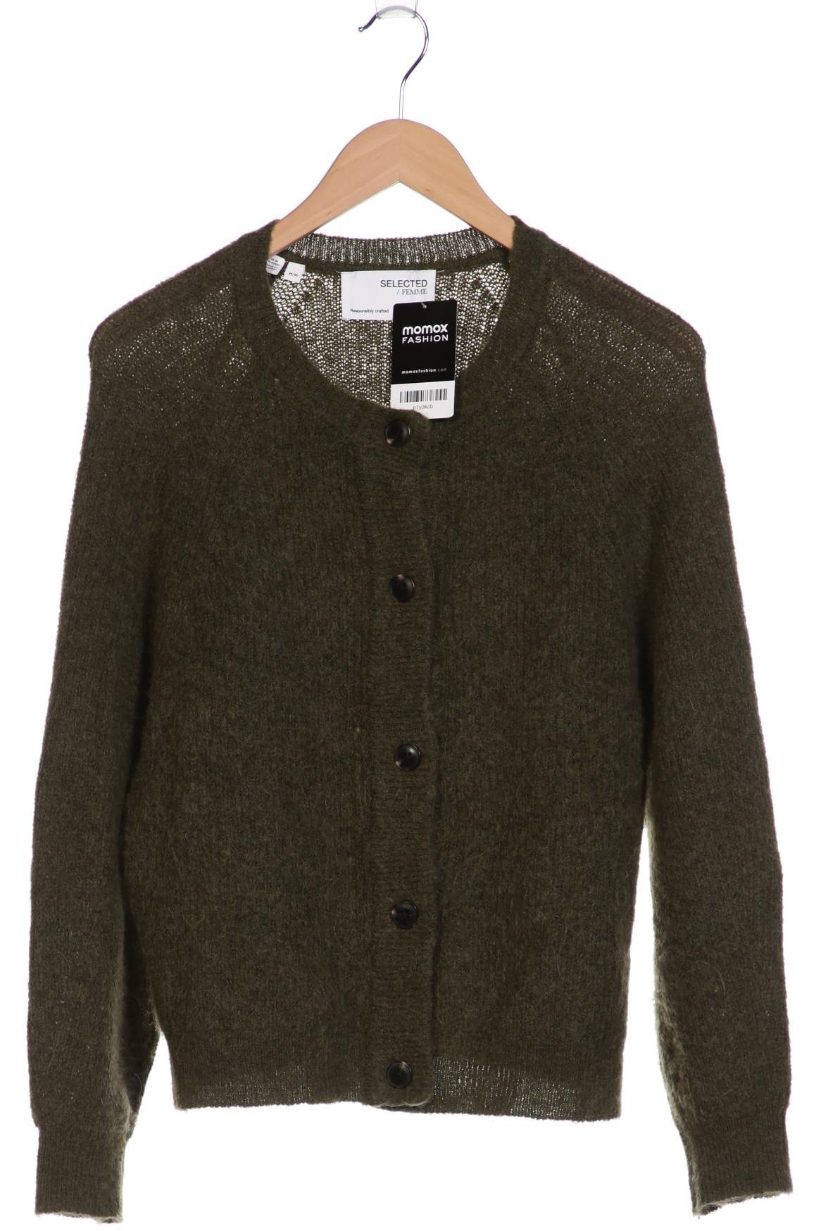 

Selected Damen Strickjacke, grün, Gr. 38