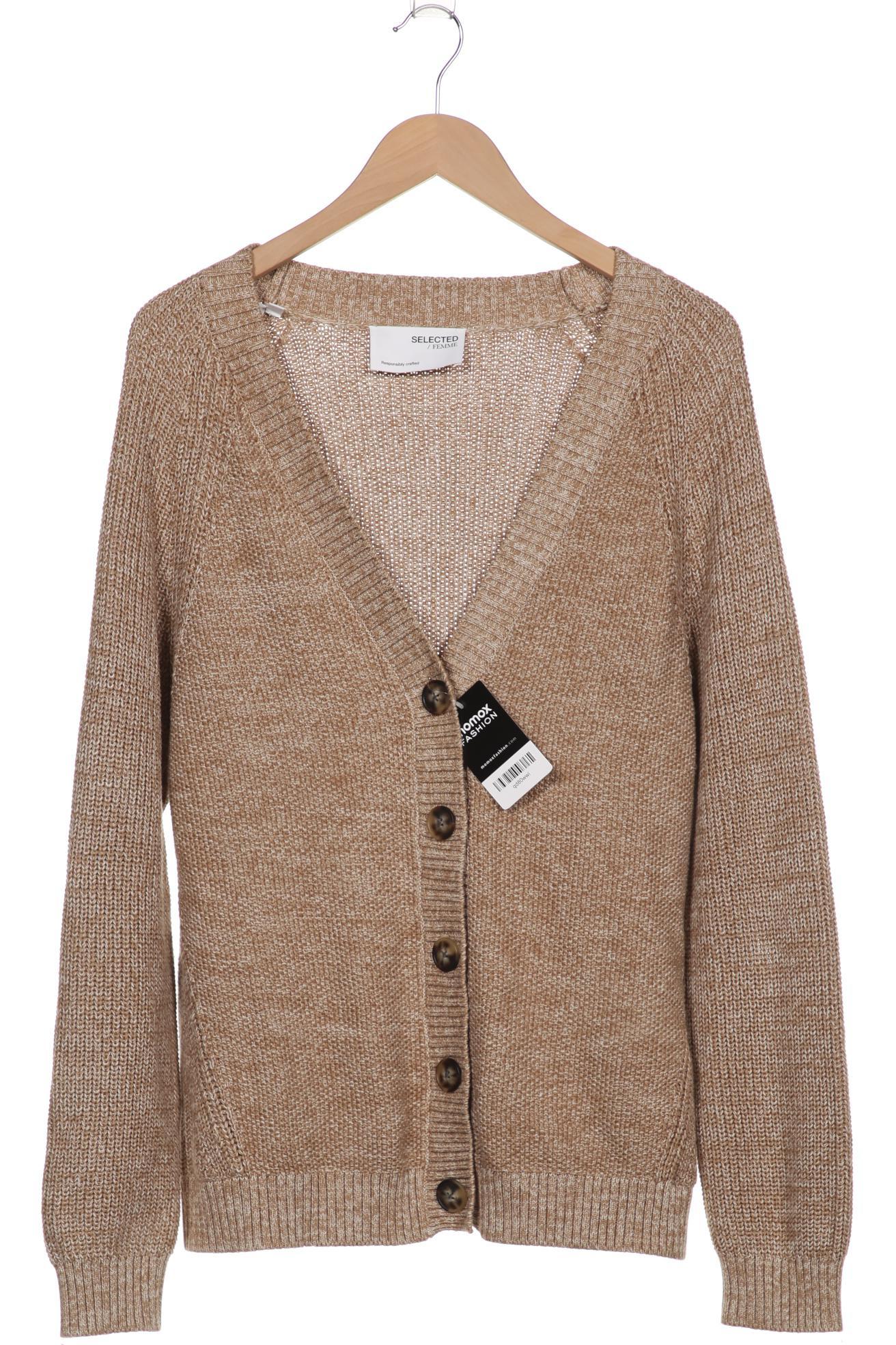 

SELECTED Damen Strickjacke, beige