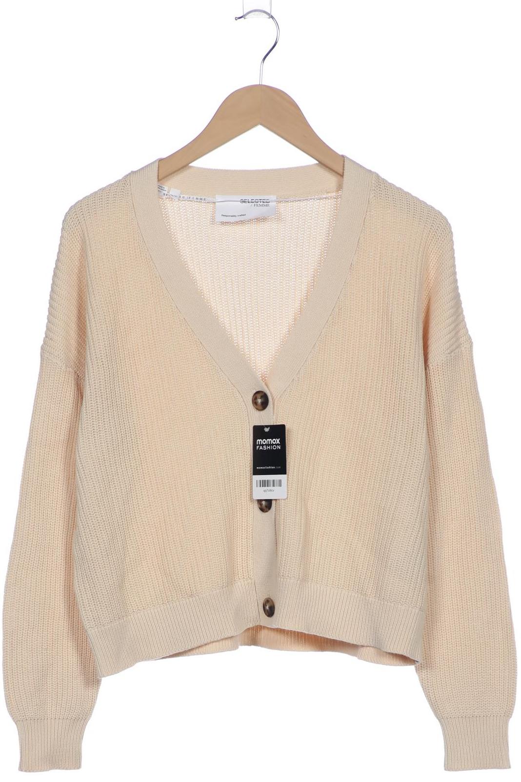 

Selected Damen Strickjacke, beige, Gr. 44