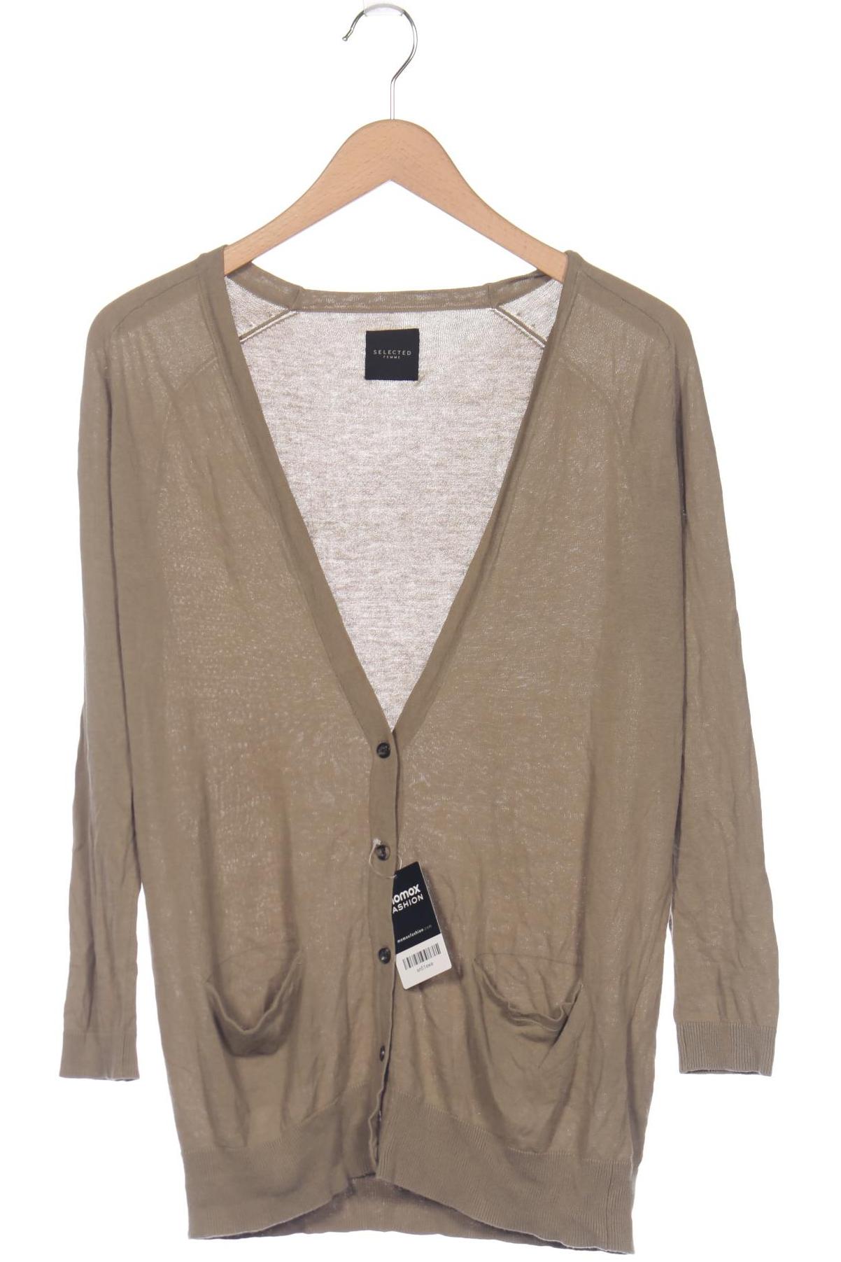 

Selected Damen Strickjacke, grün, Gr. 36