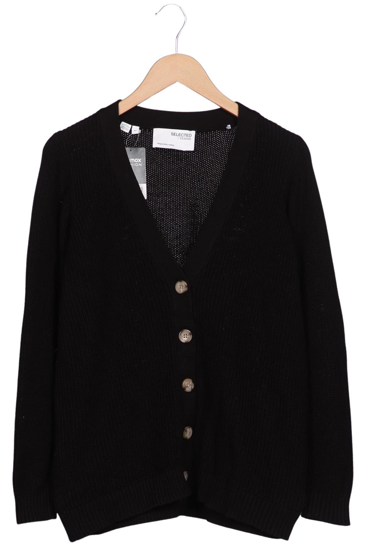 

Selected Damen Strickjacke, schwarz, Gr. 42