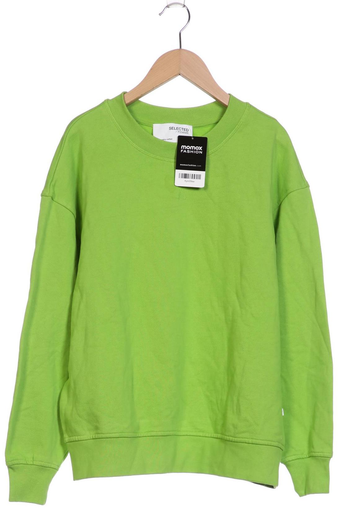 

Selected Damen Sweatshirt, grün, Gr. 36
