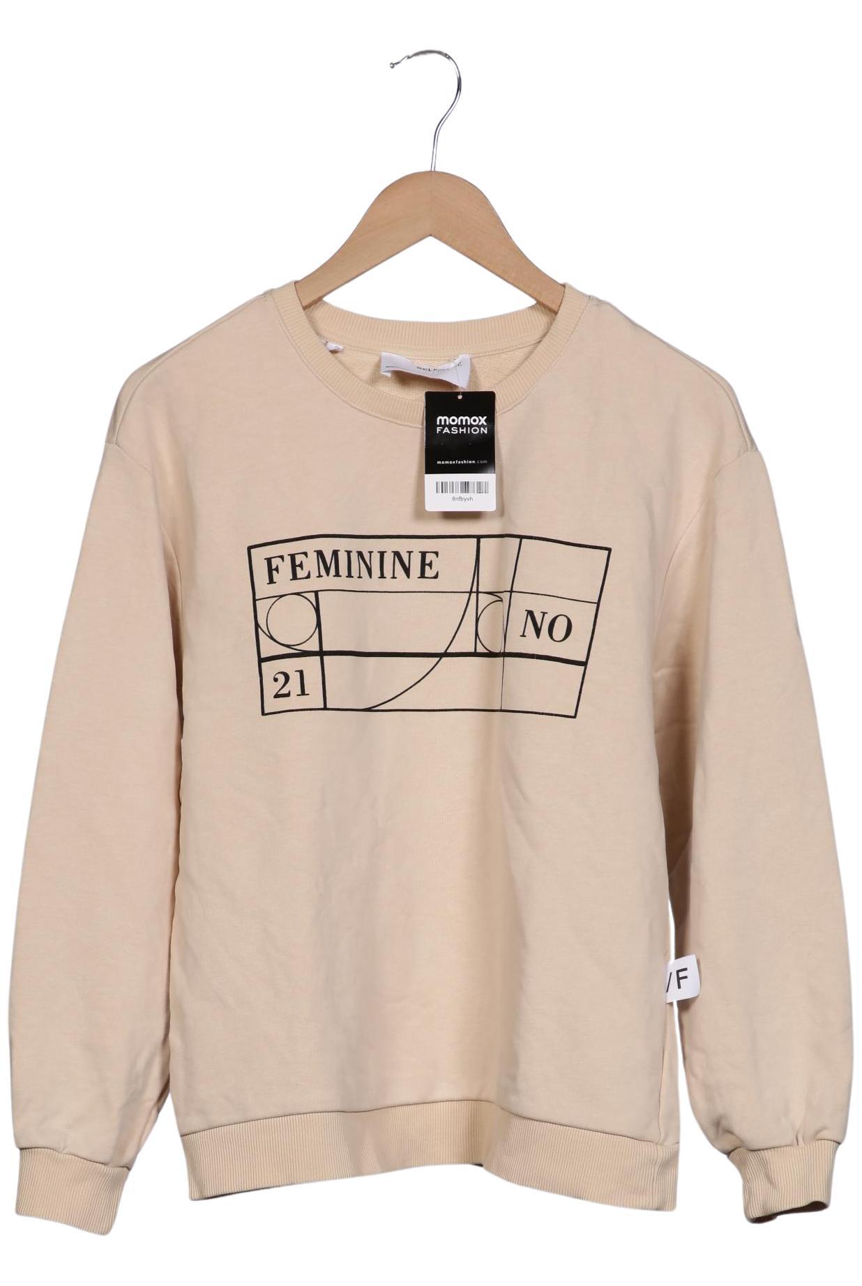 

Selected Damen Sweatshirt, beige, Gr. 38