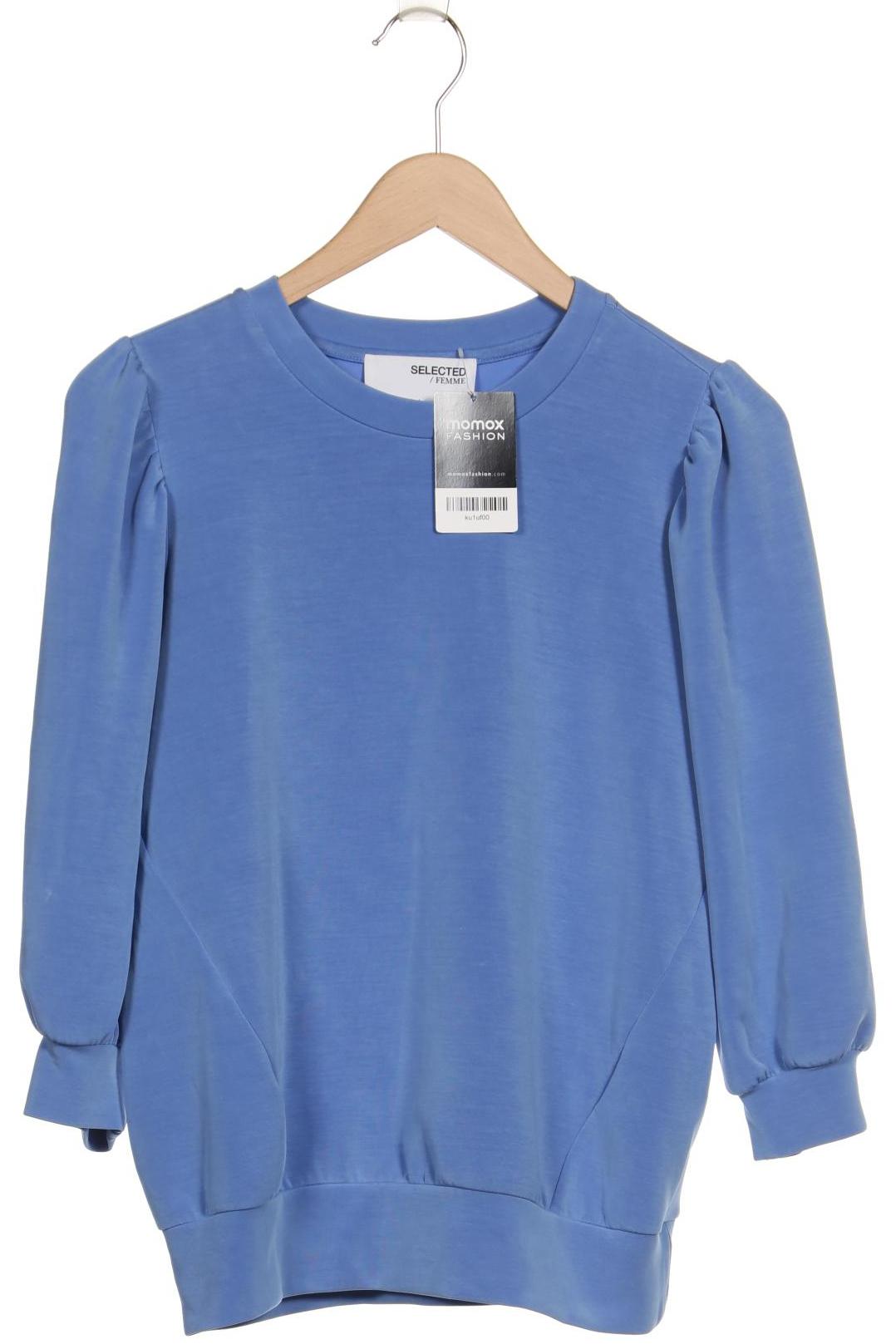 

Selected Damen Sweatshirt, blau, Gr. 38