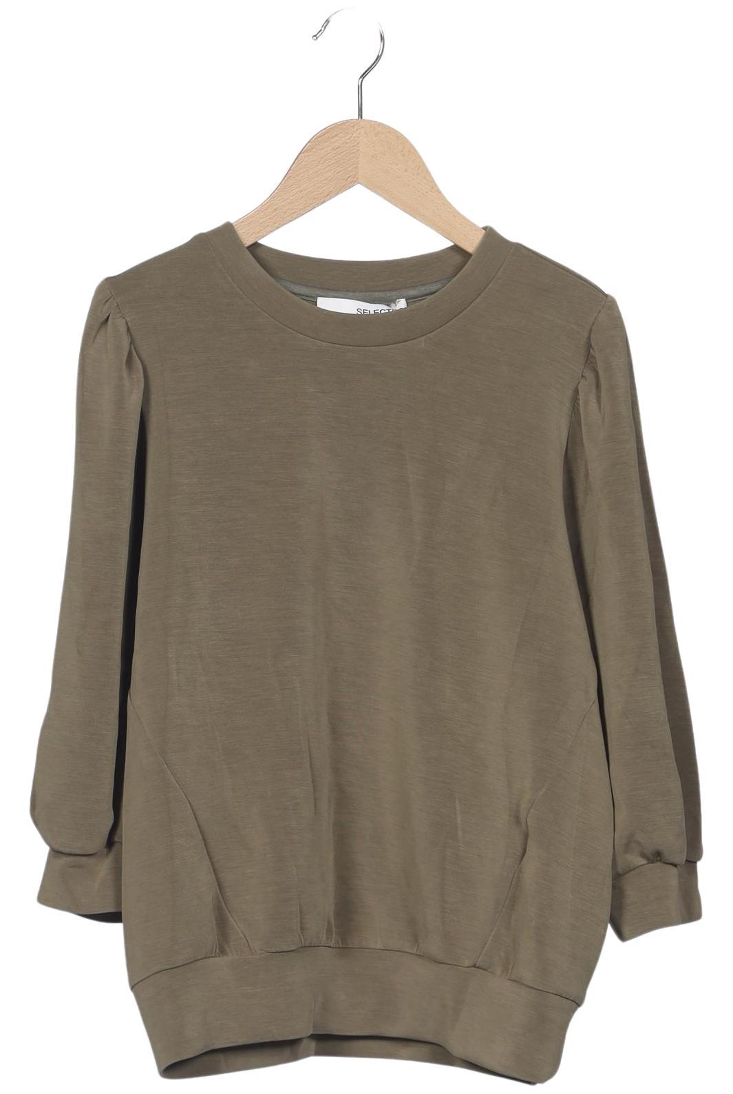 

Selected Damen Sweatshirt, grün, Gr. 38